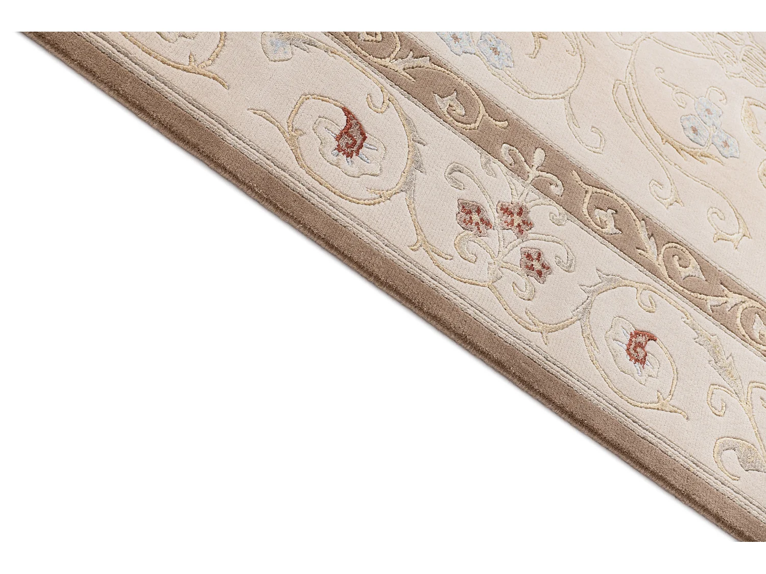 Wollteppich 175x239 Beige Darya