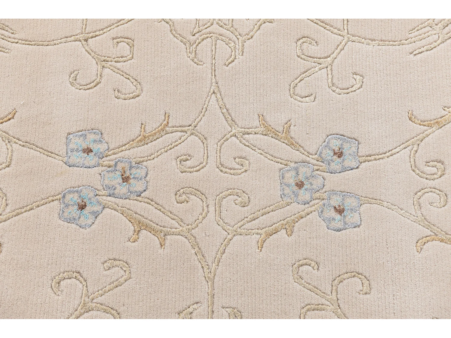 Wollteppich 175x239 Beige Darya