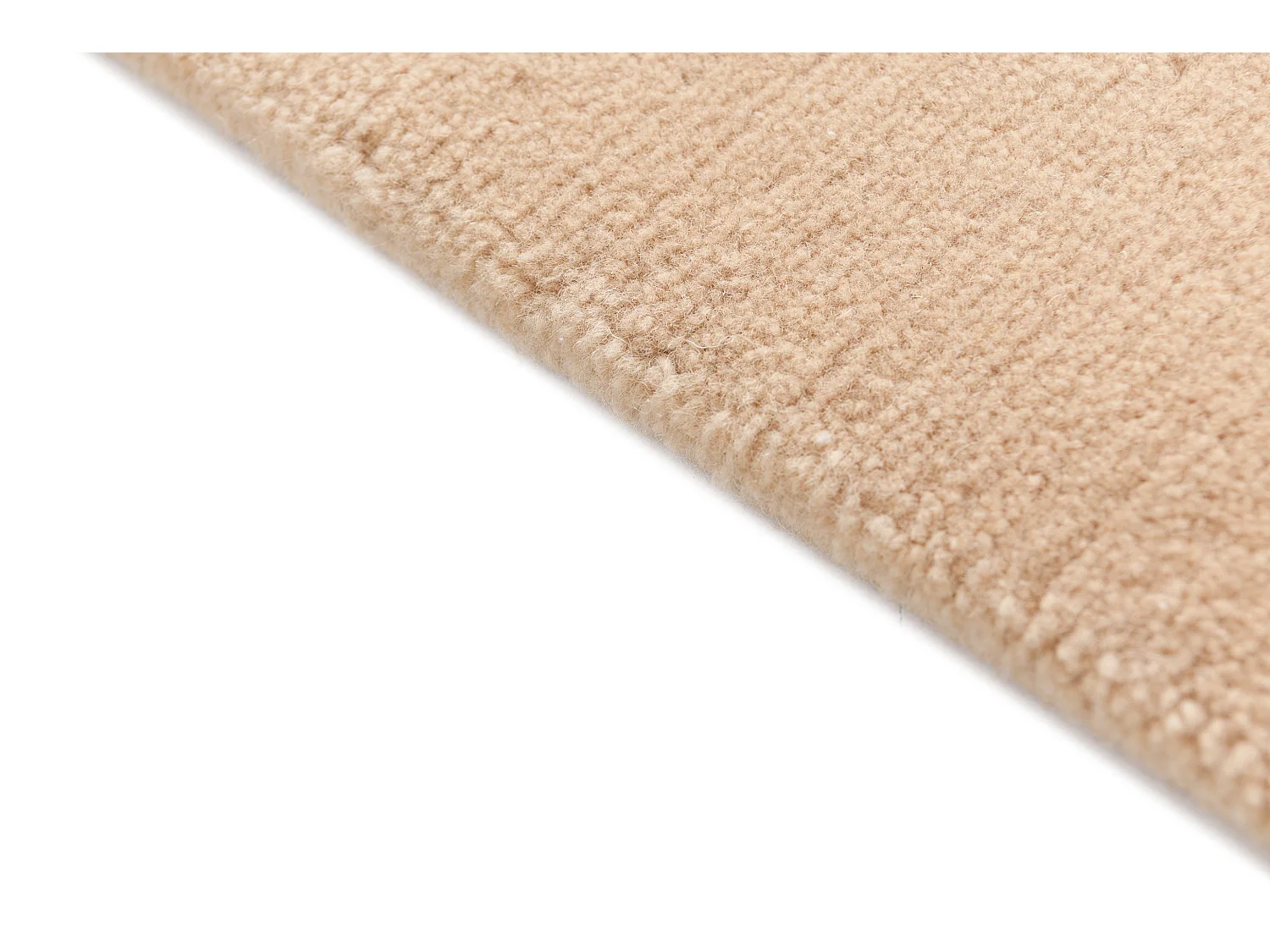 Tapis de couloir en laine 84x295 brun Darya