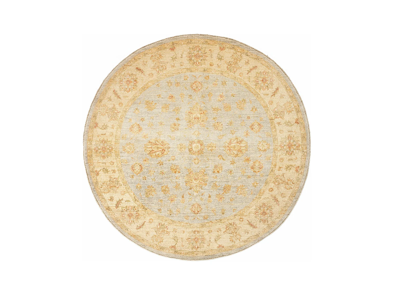 Wollteppich 205x208 Beige Kaizar