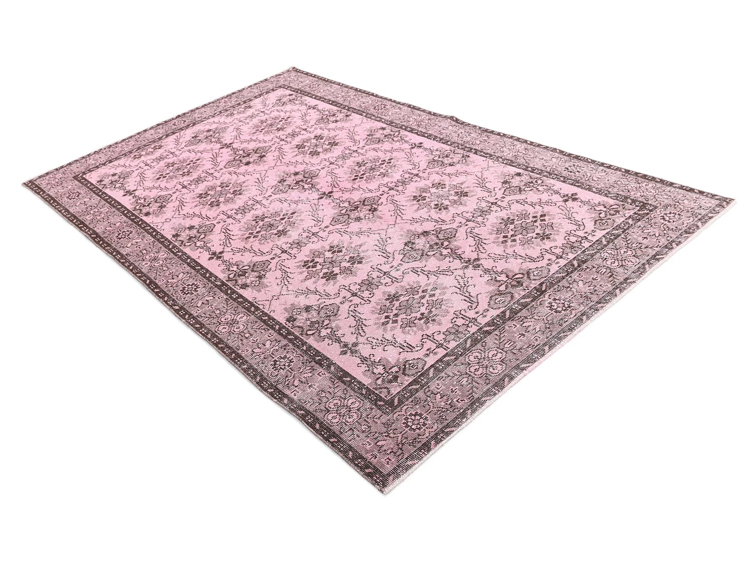 Tappeto in lana 152x257 Viola Ultra Vintage