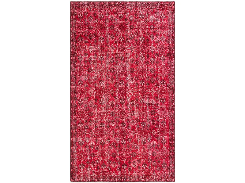 Wollteppich 152x264 Rot Ultra Vintage