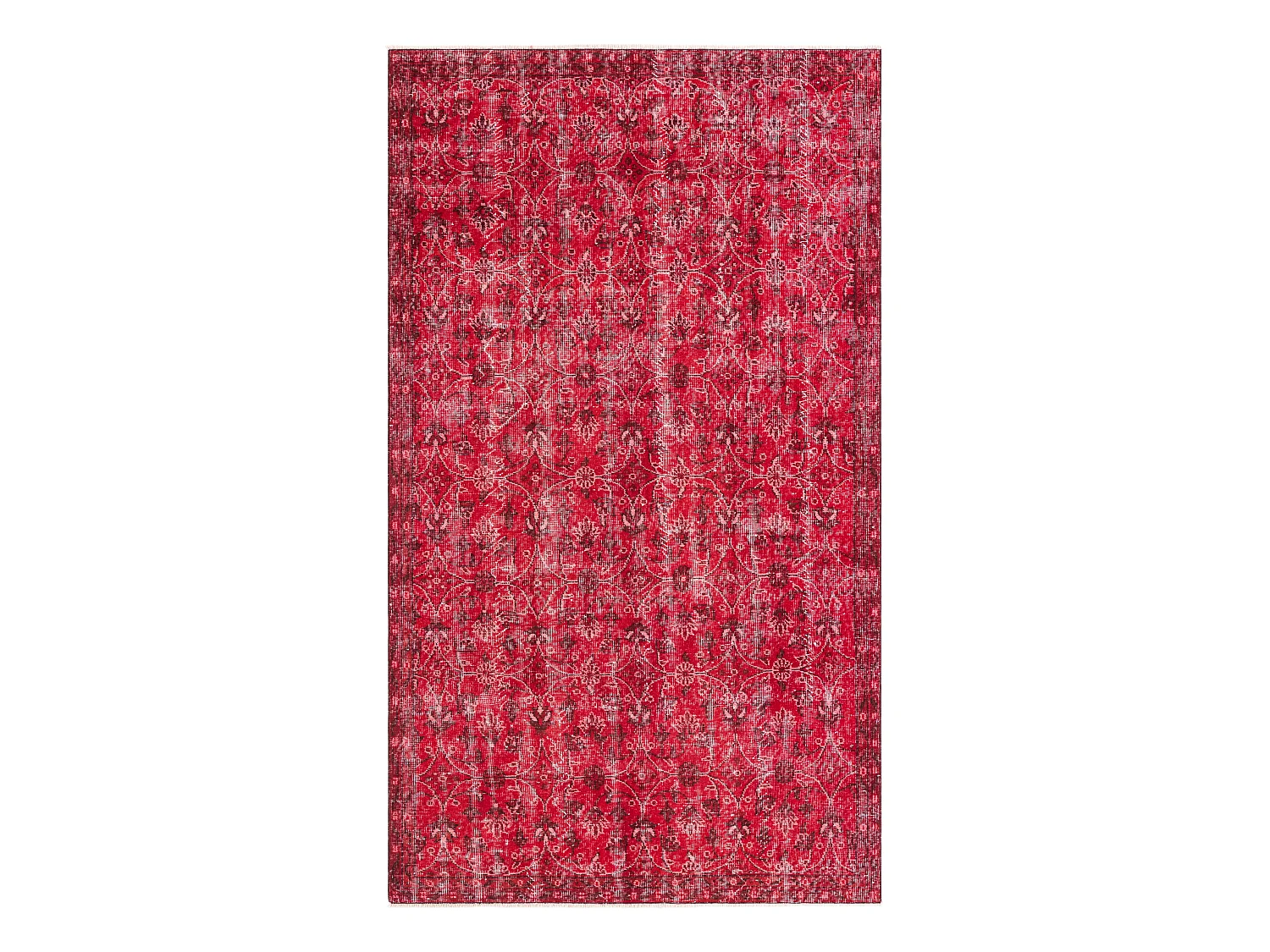 Tapis de laine 152x264 rouge Ultra Vintage