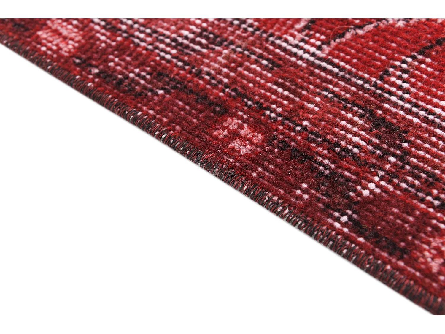 Tapis de laine 152x264 rouge Ultra Vintage