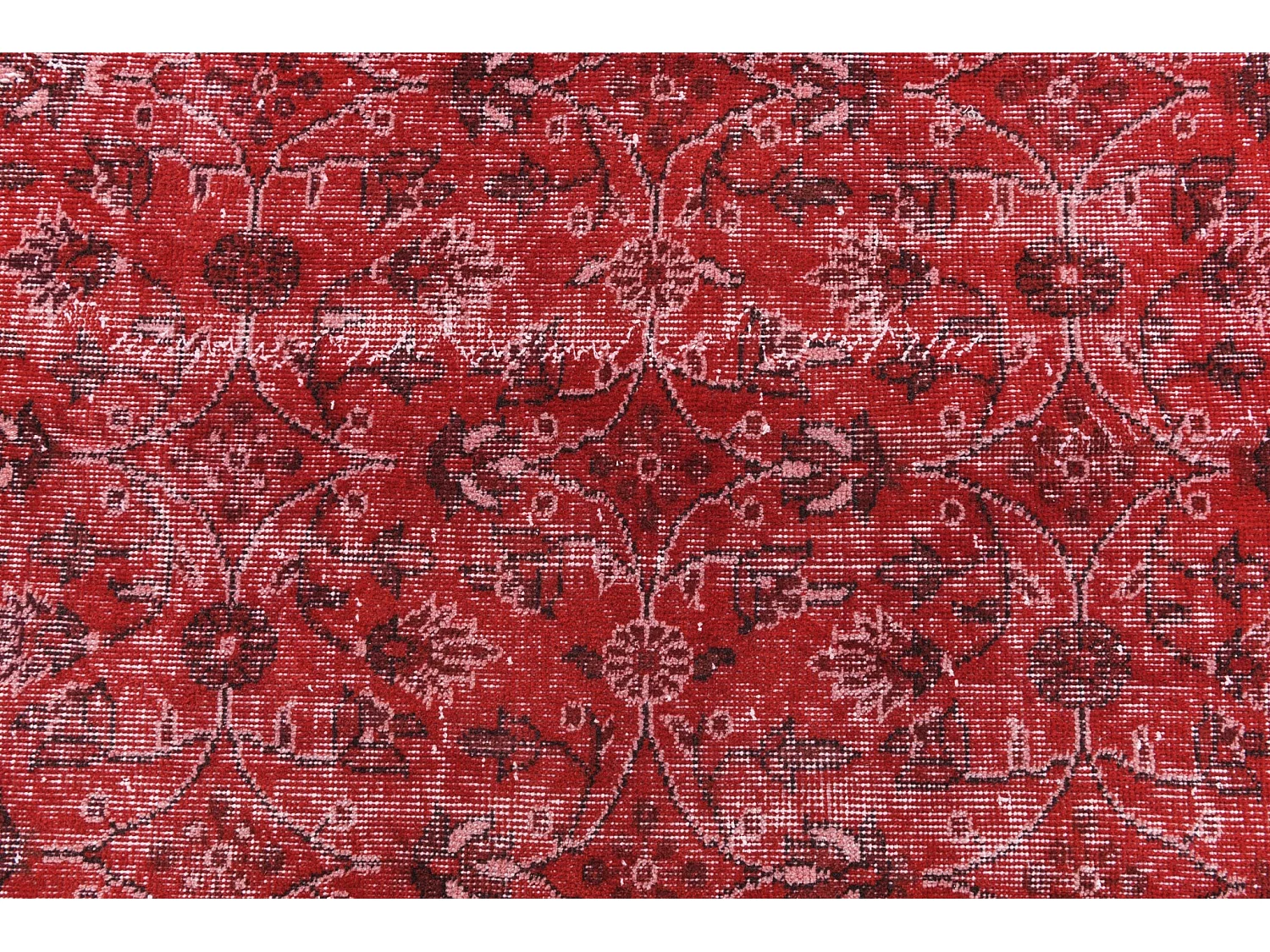 Tapis de laine 152x264 rouge Ultra Vintage