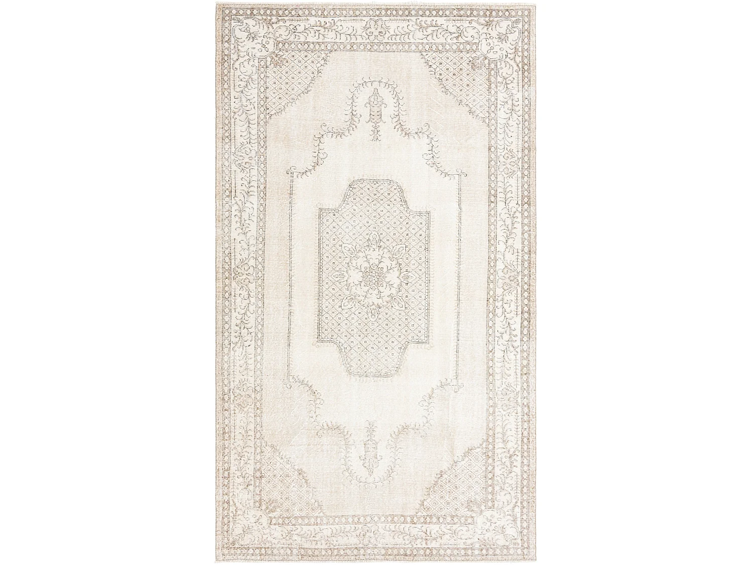 Tapis de laine 170x292 brun Ultra Vintage