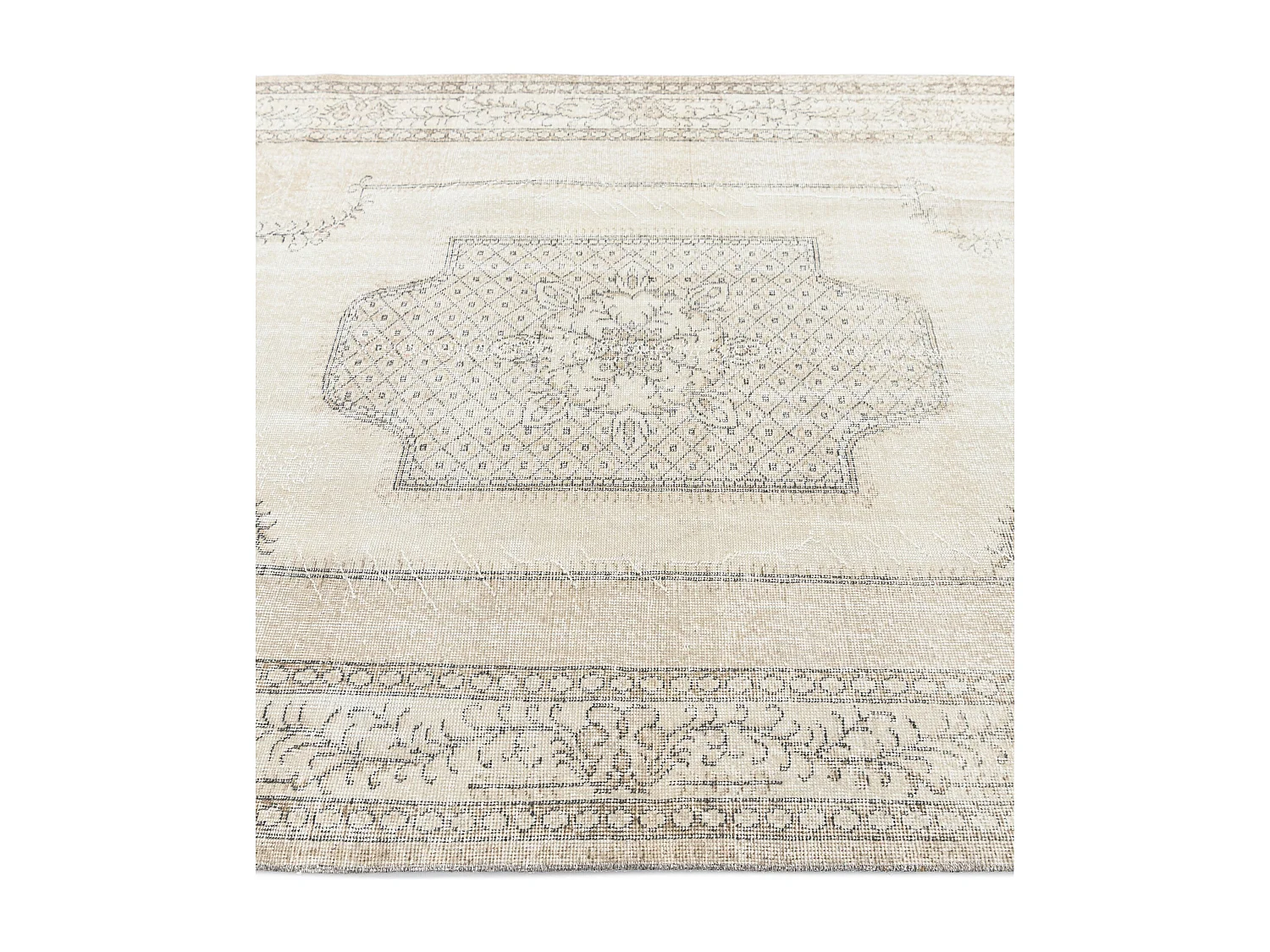 Tapis de laine 170x292 brun Ultra Vintage