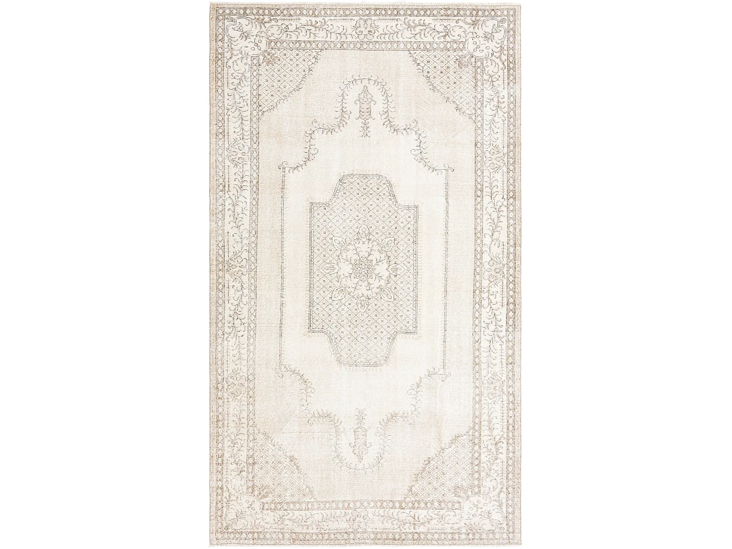 Tapis de laine 170x292 brun Ultra Vintage