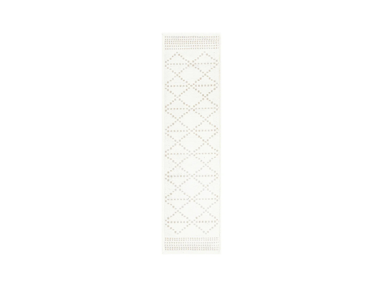 Tapis 80x305 Blanc St. Gallen Folklore