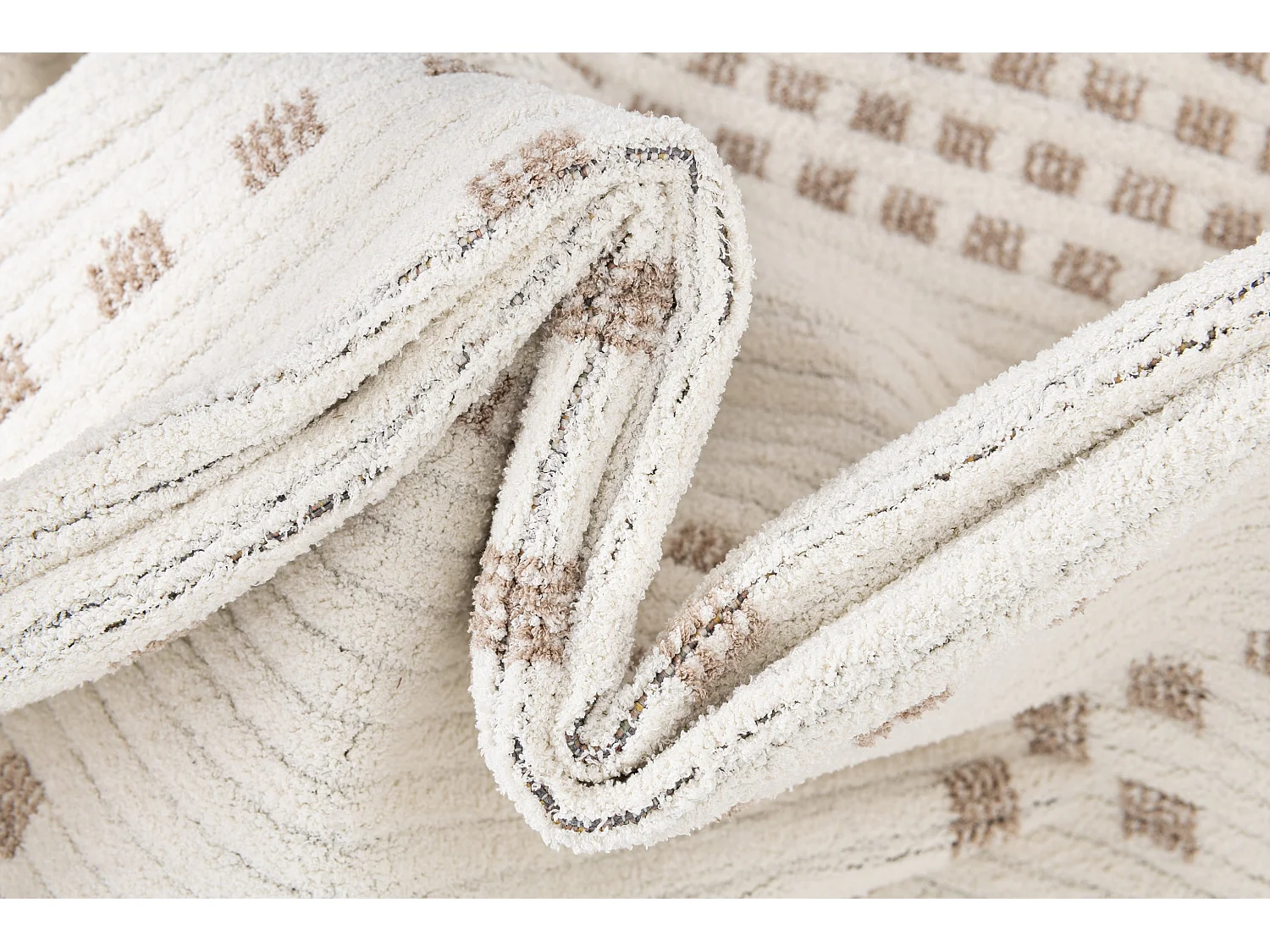 Tapijt 305x80 Wit St. Gallen Folklore