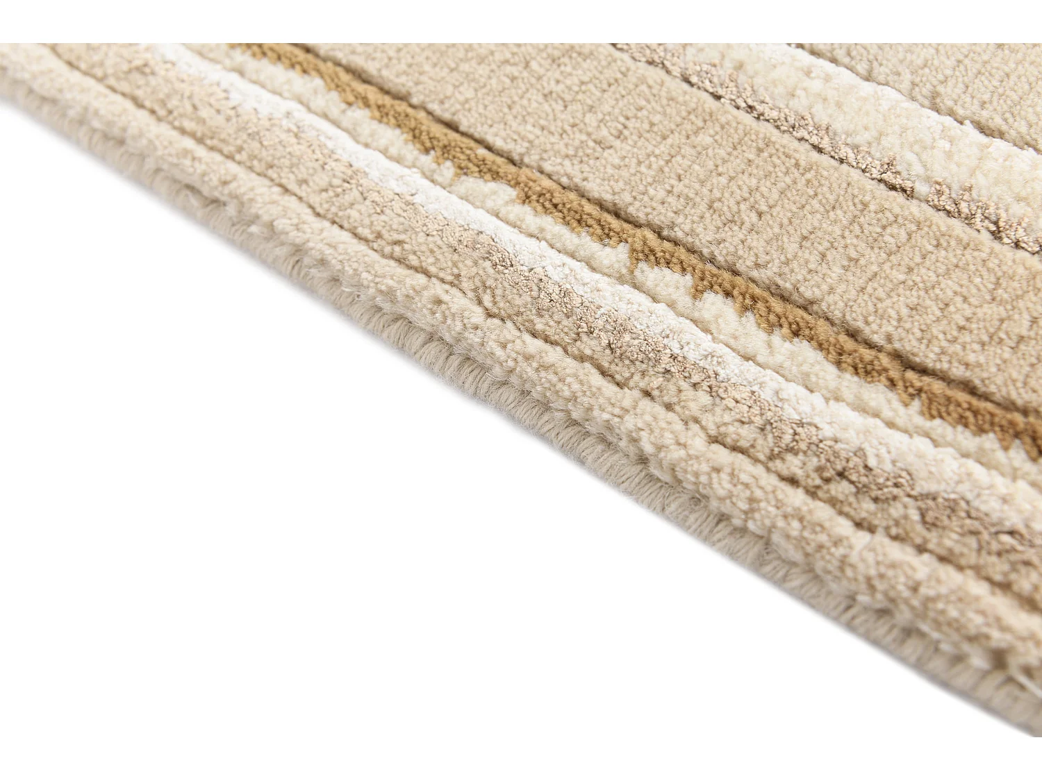 Tapis de couloir en laine 79x295 beige Darya
