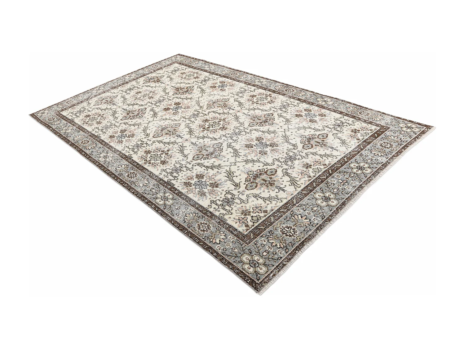 Tapis de laine 178x259 beige Ultra Vintage