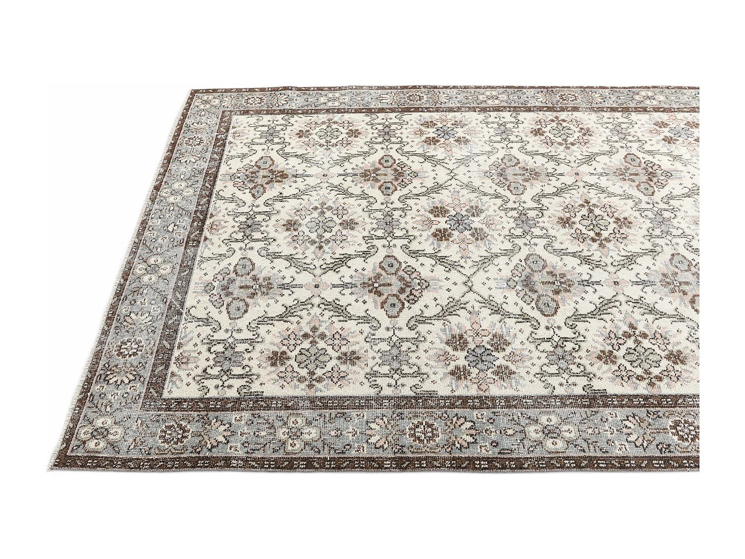 Tapis de laine 178x259 beige Ultra Vintage