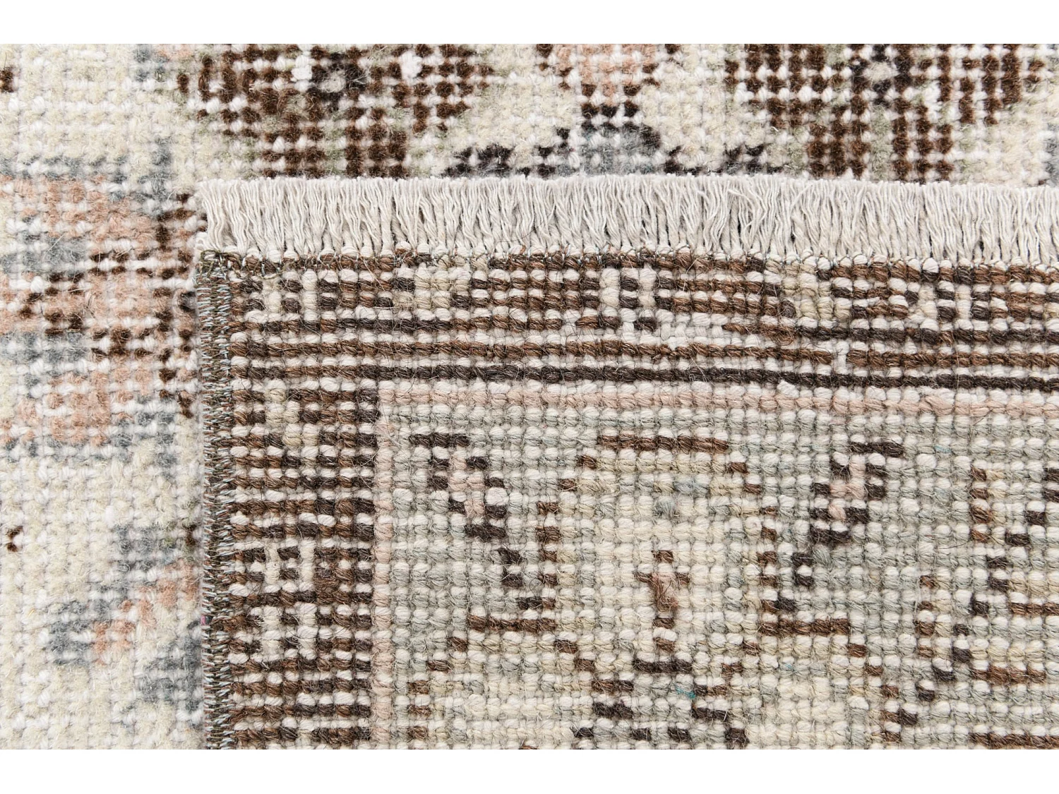 Tapis de laine 178x259 beige Ultra Vintage