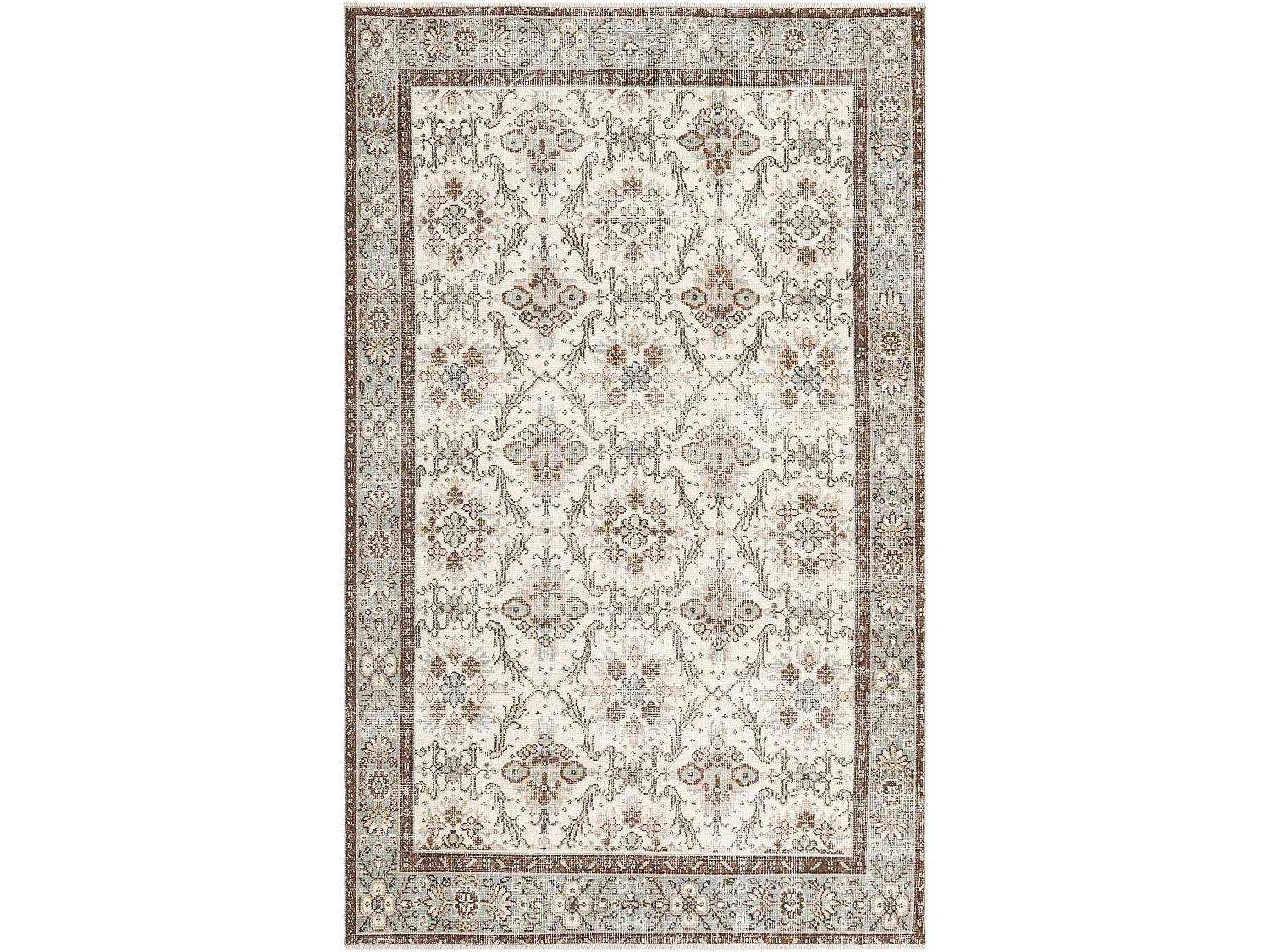 Tapis de laine 178x259 beige Ultra Vintage
