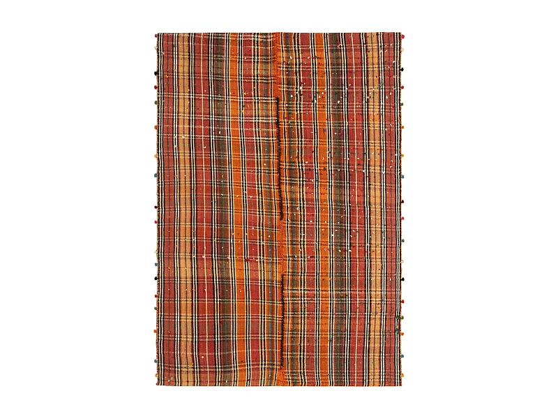 Wollteppich 144x208 Mehrfarbig Jajim