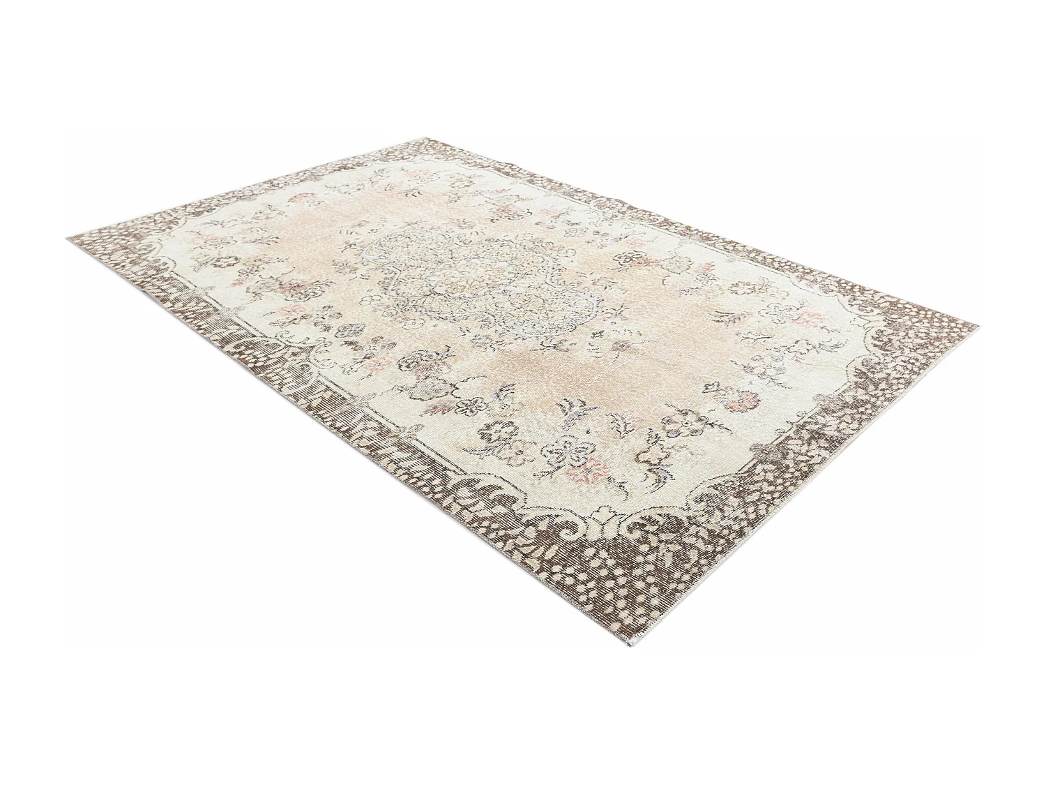 Tapis de laine 157x269 beige Ultra Vintage