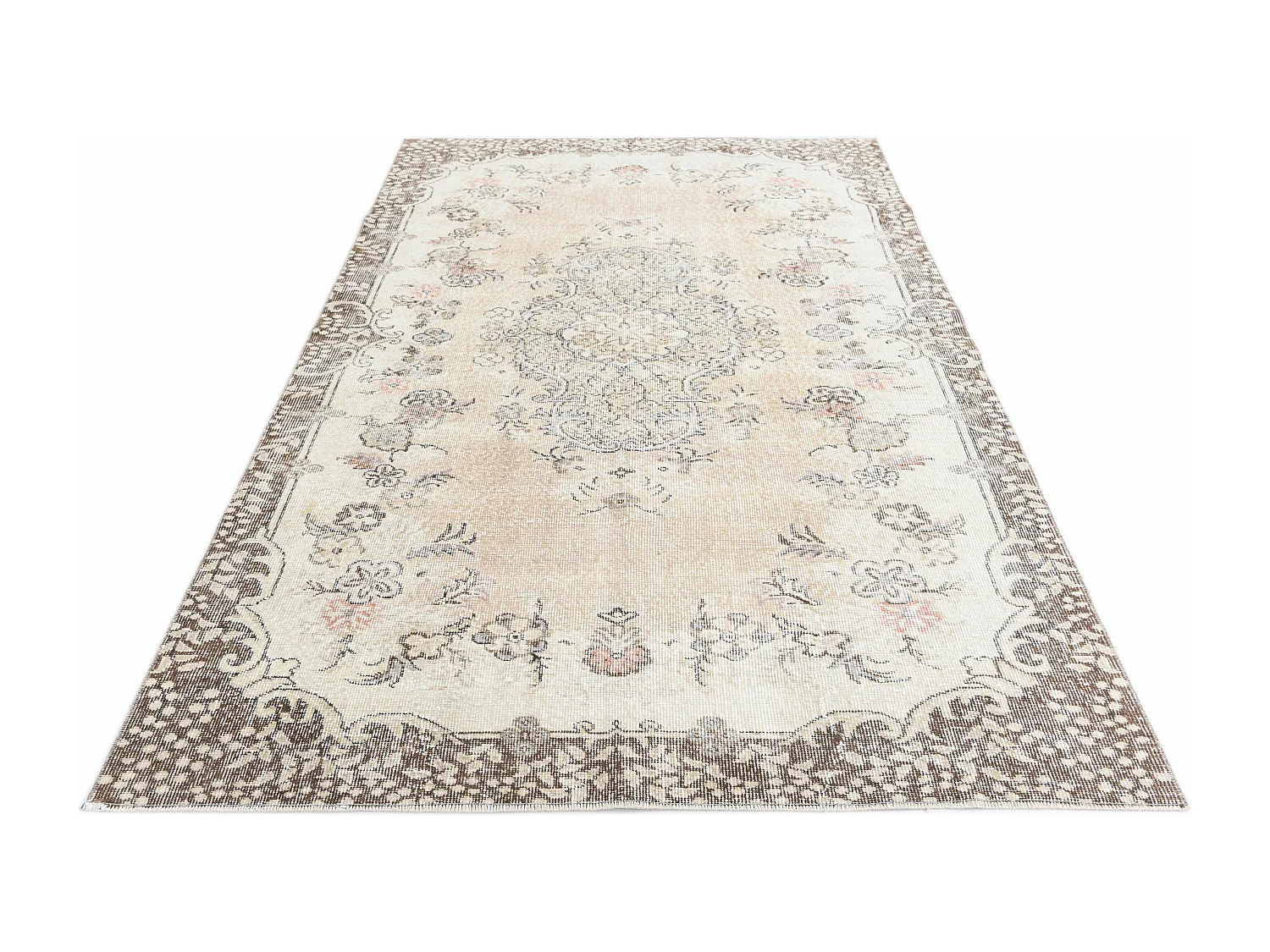 Tapis de laine 157x269 beige Ultra Vintage