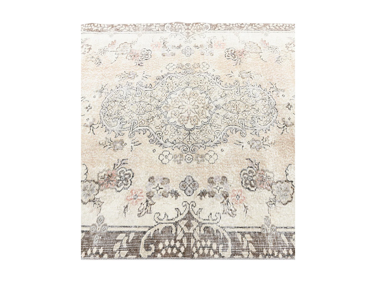 Tapis de laine 157x269 beige Ultra Vintage