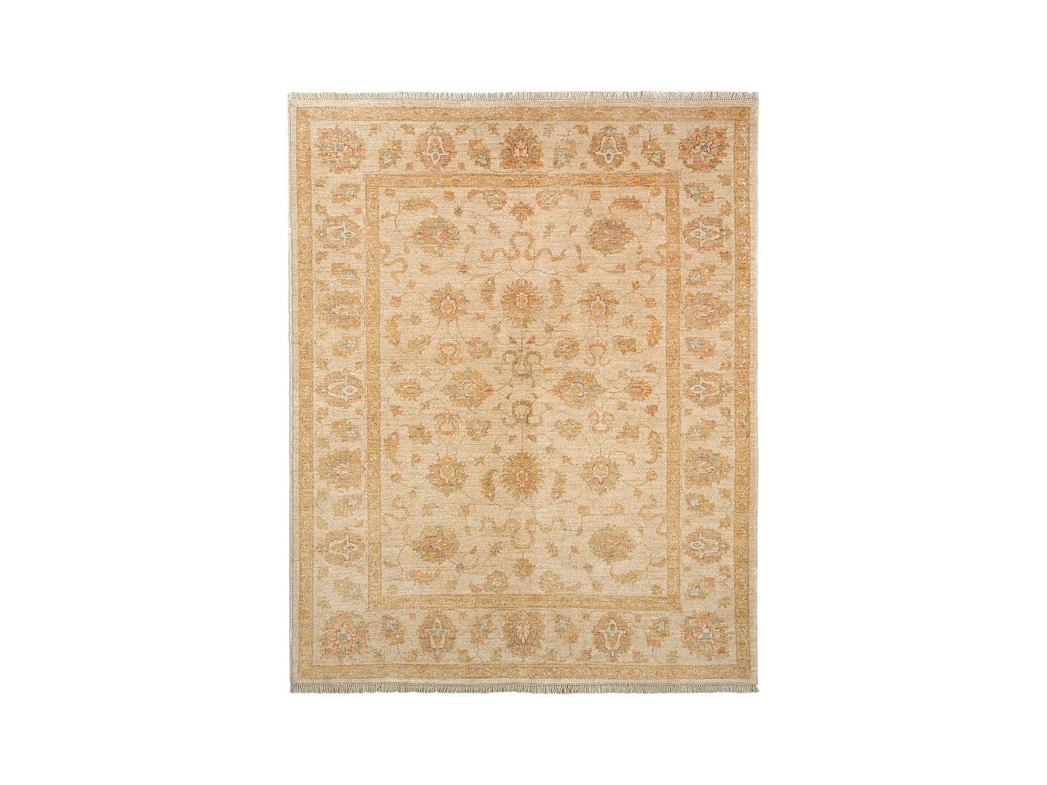Tapis de laine 156x198 beige Kaizar