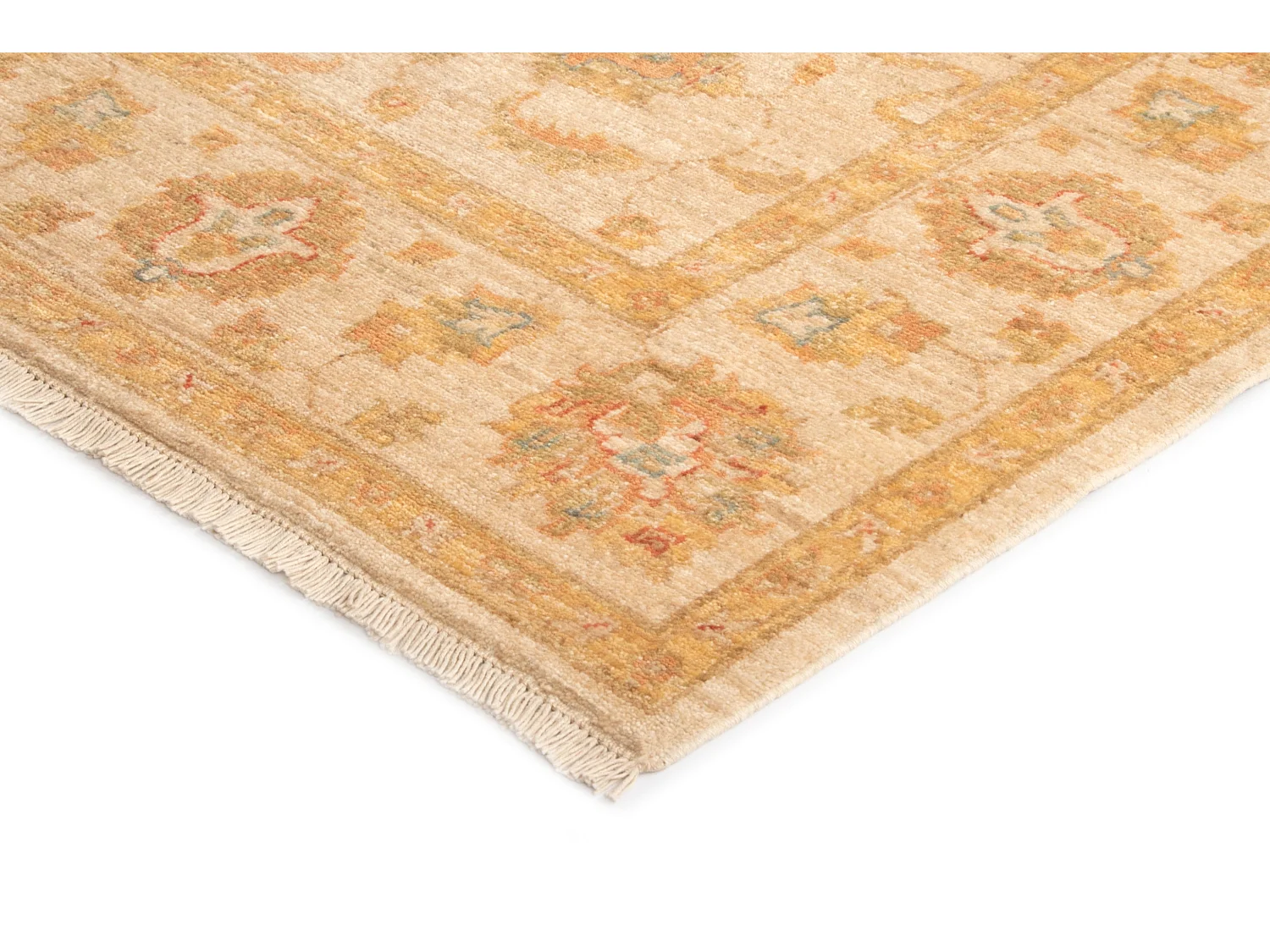 Tapis de laine 156x198 beige Kaizar