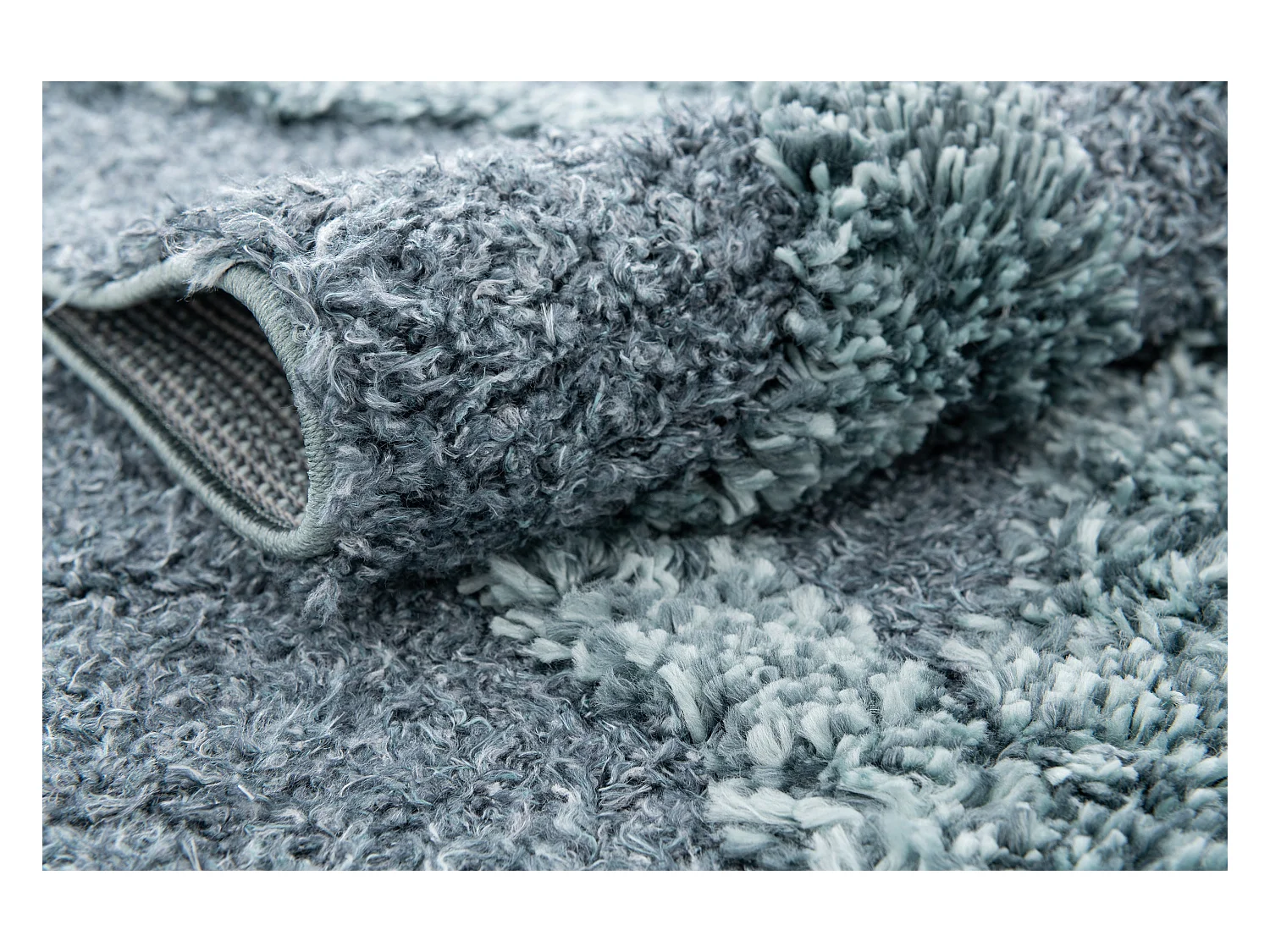 Hochflorteppich 160x245 Blau Thun Tribus