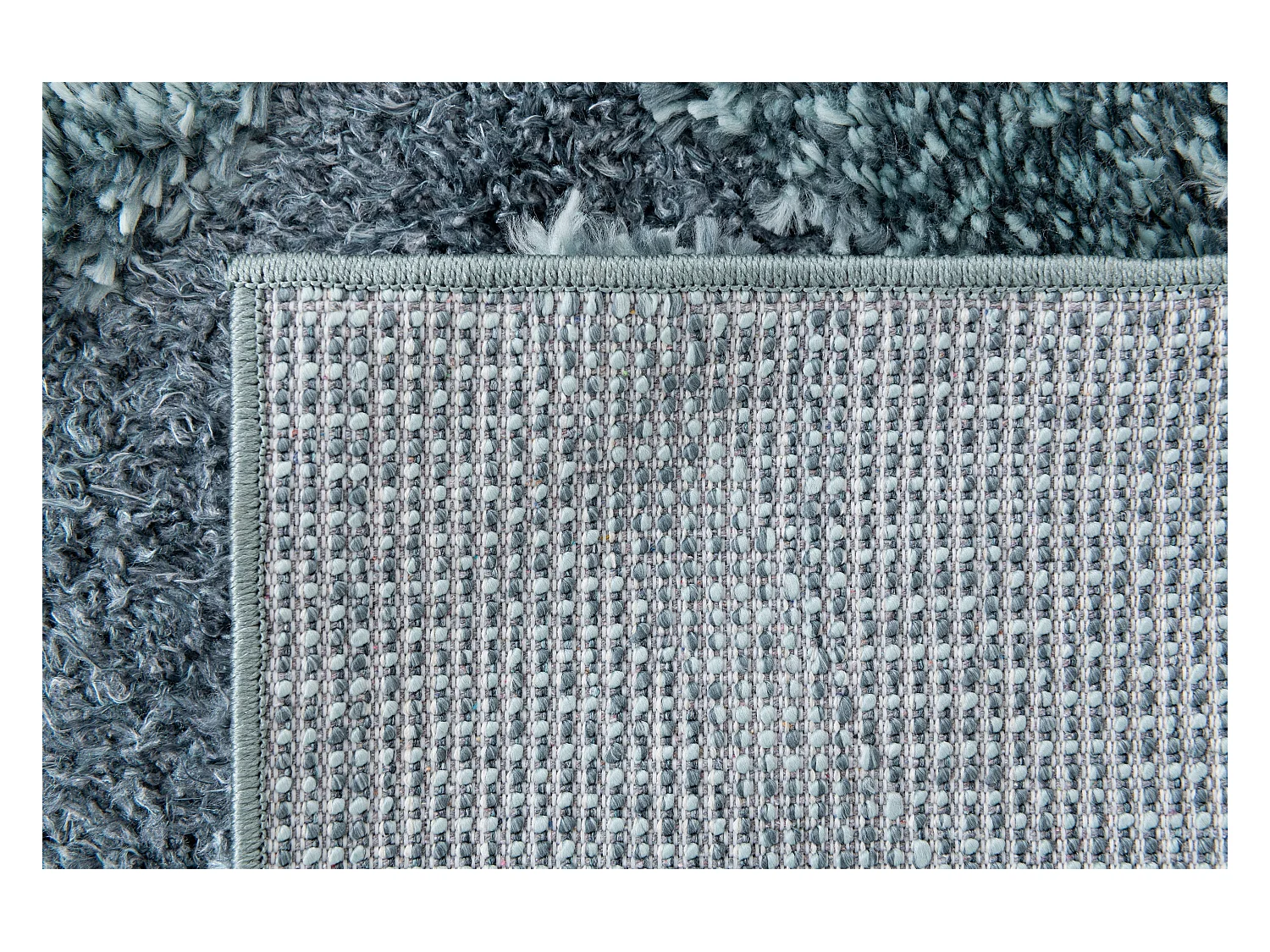 Hoogpolig tapijt 245x160 Blauw Thun Tribus