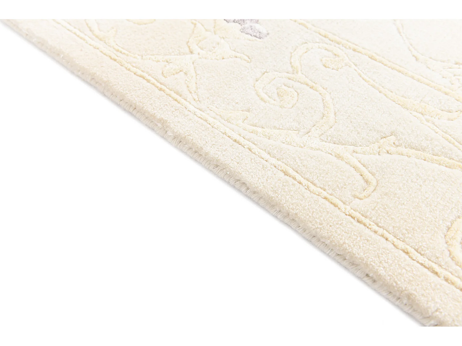 Tapis de laine 79x155 beige Darya
