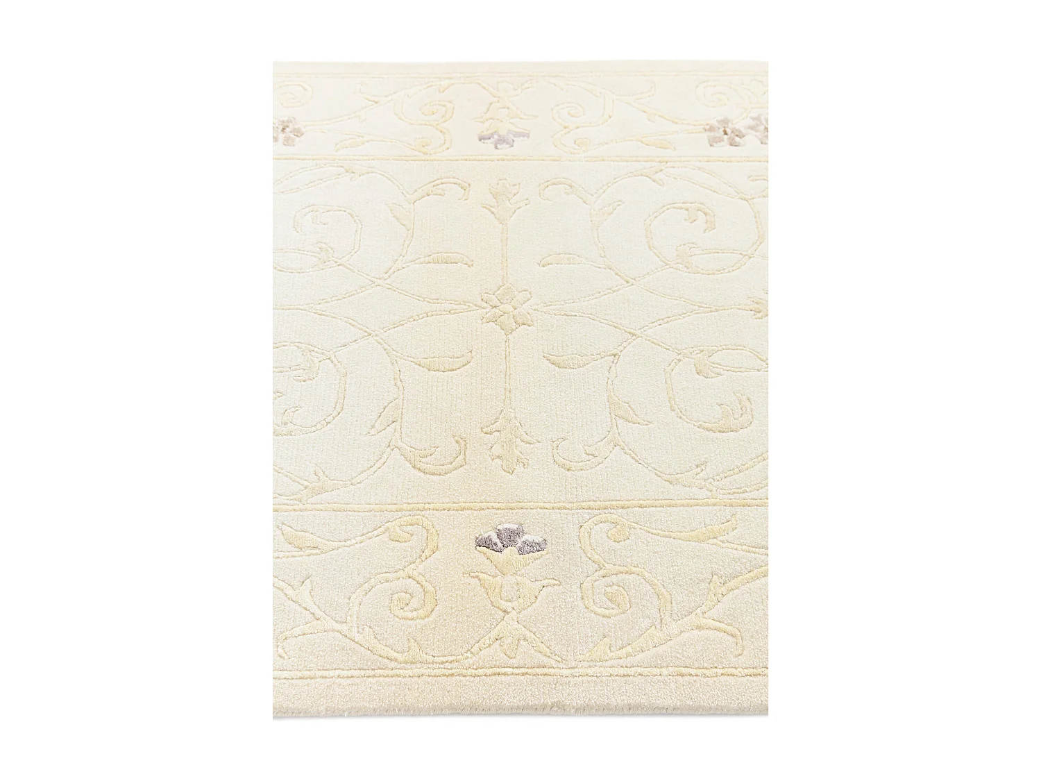 Tapis de laine 79x155 beige Darya
