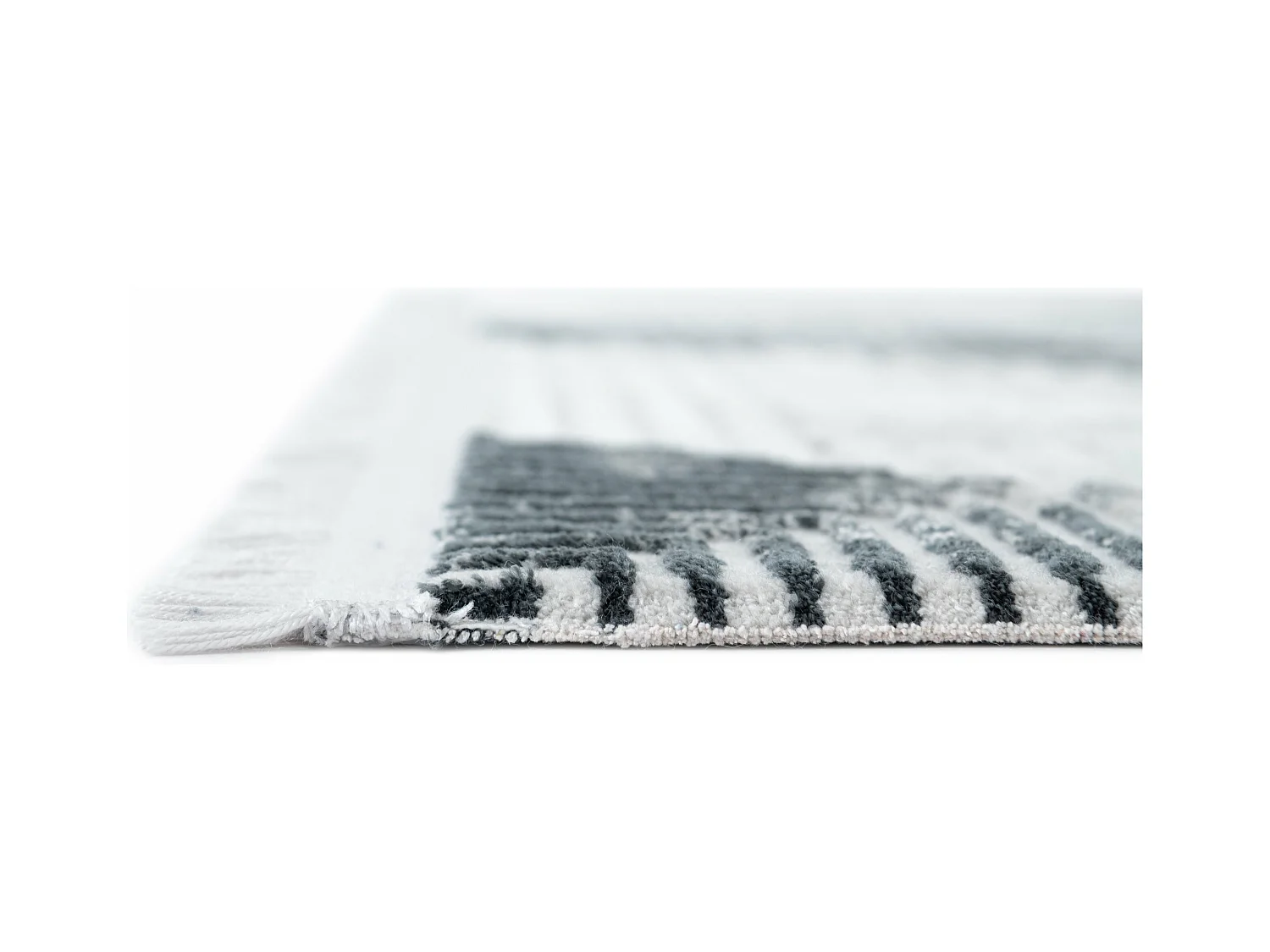 Tapijt 160x160 Lichtgrijs Davos Grecian