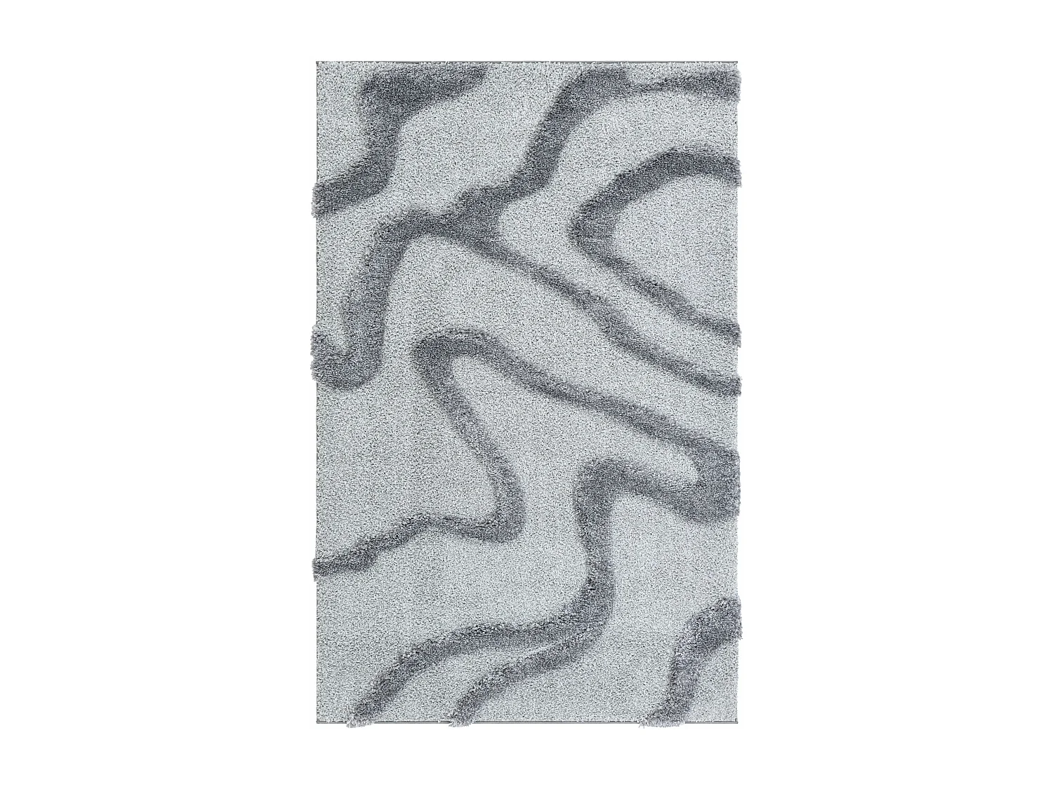 Tappeto shaggy  240x305 grigio Thun Arbor