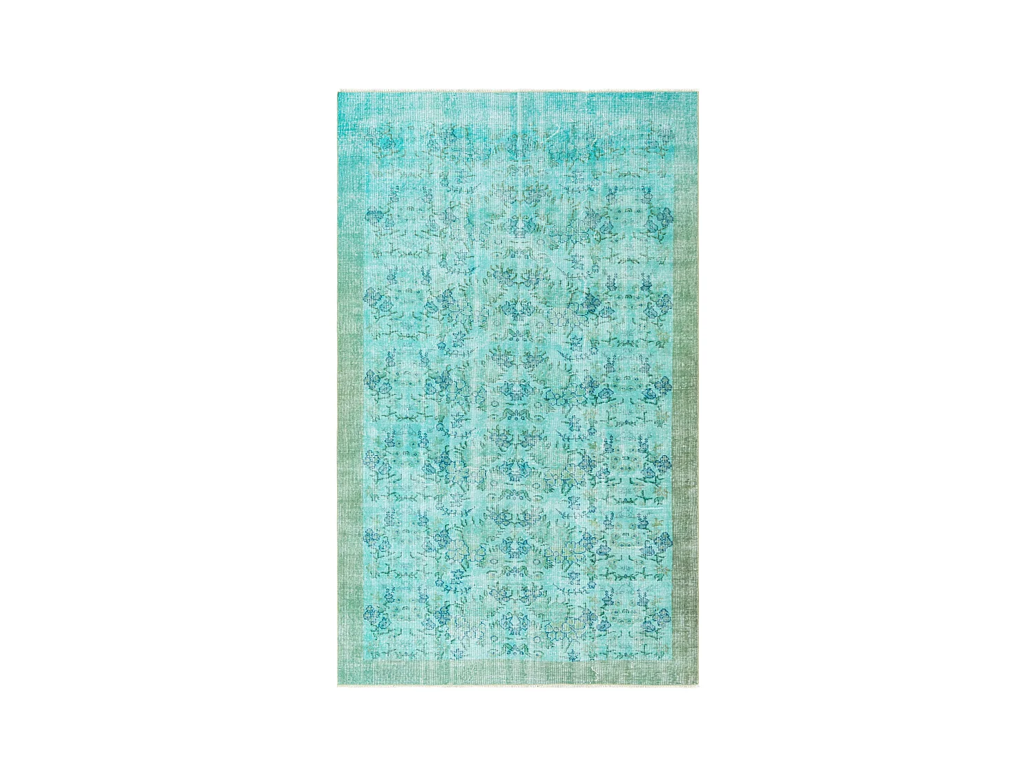 Tapis de laine 163x267 turquoise Ultra Vintage