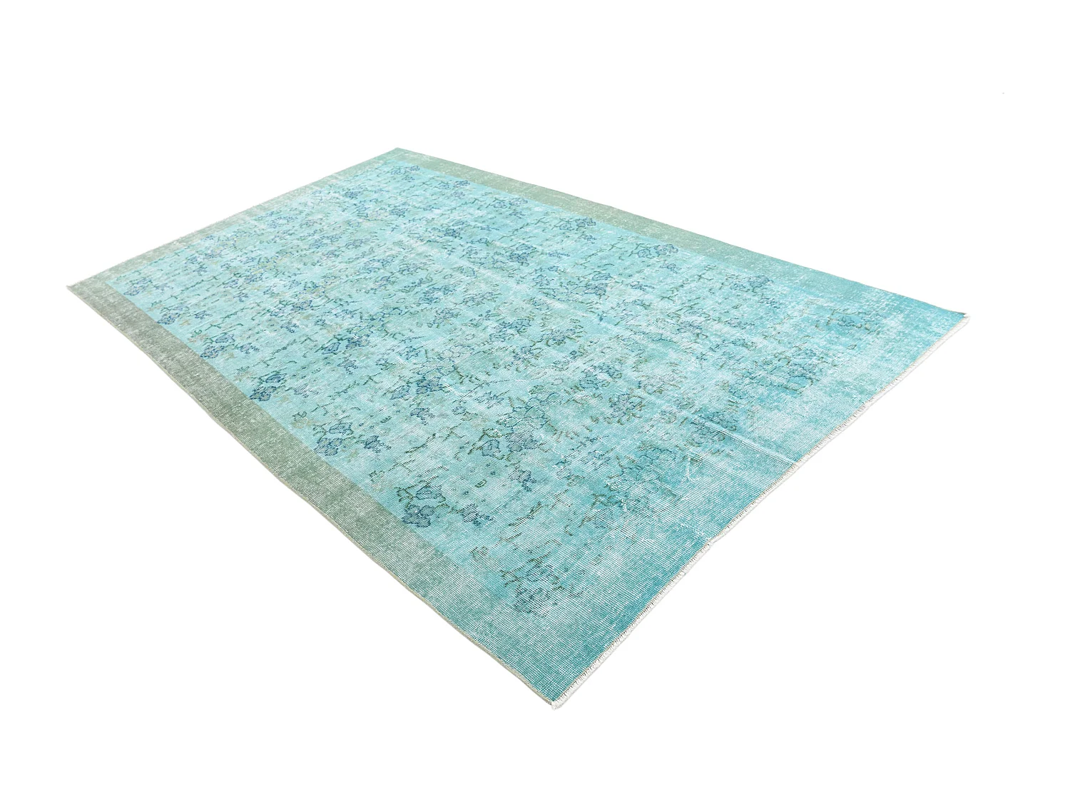 Tapis de laine 163x267 turquoise Ultra Vintage