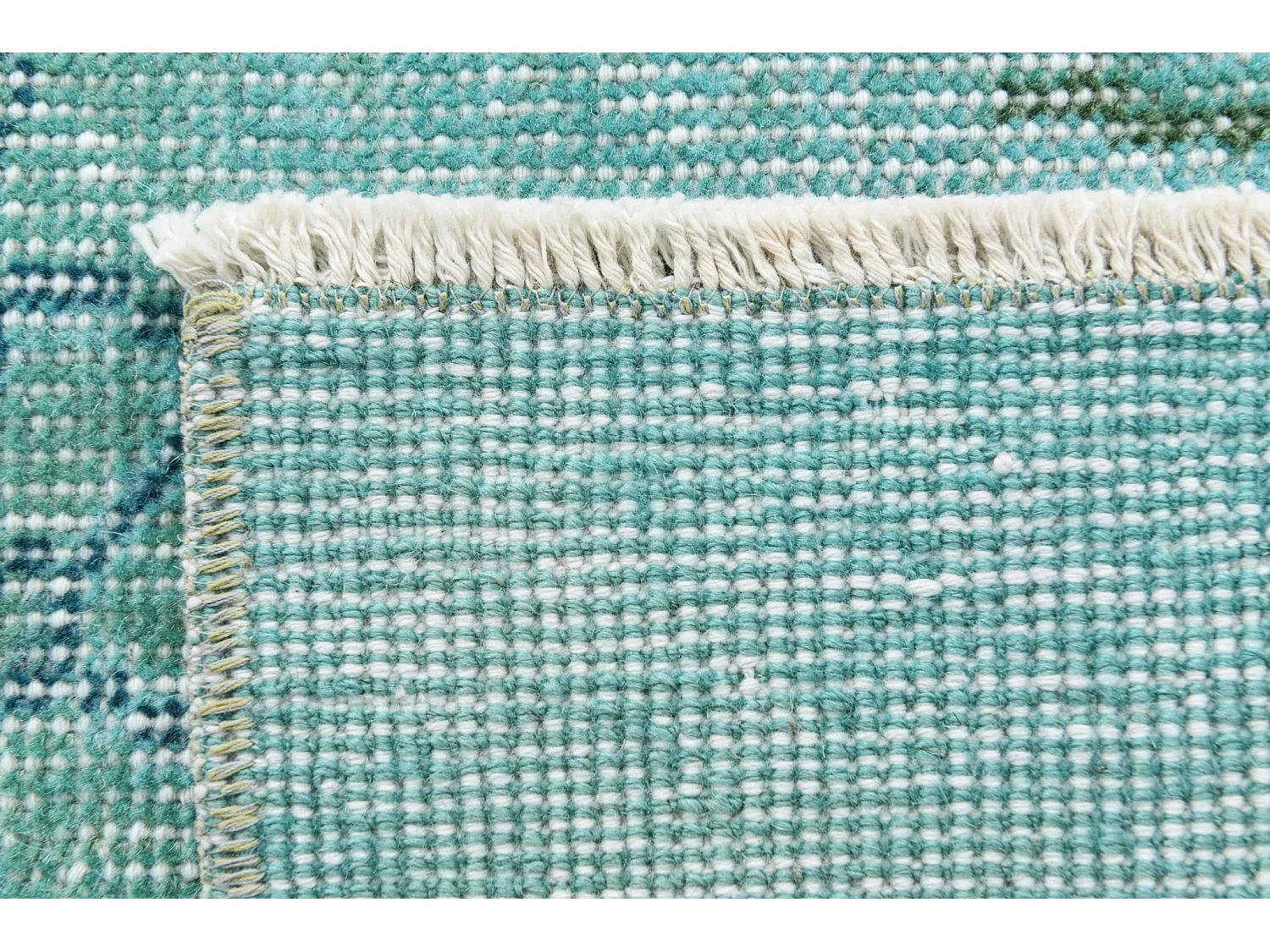 Tapis de laine 163x267 turquoise Ultra Vintage