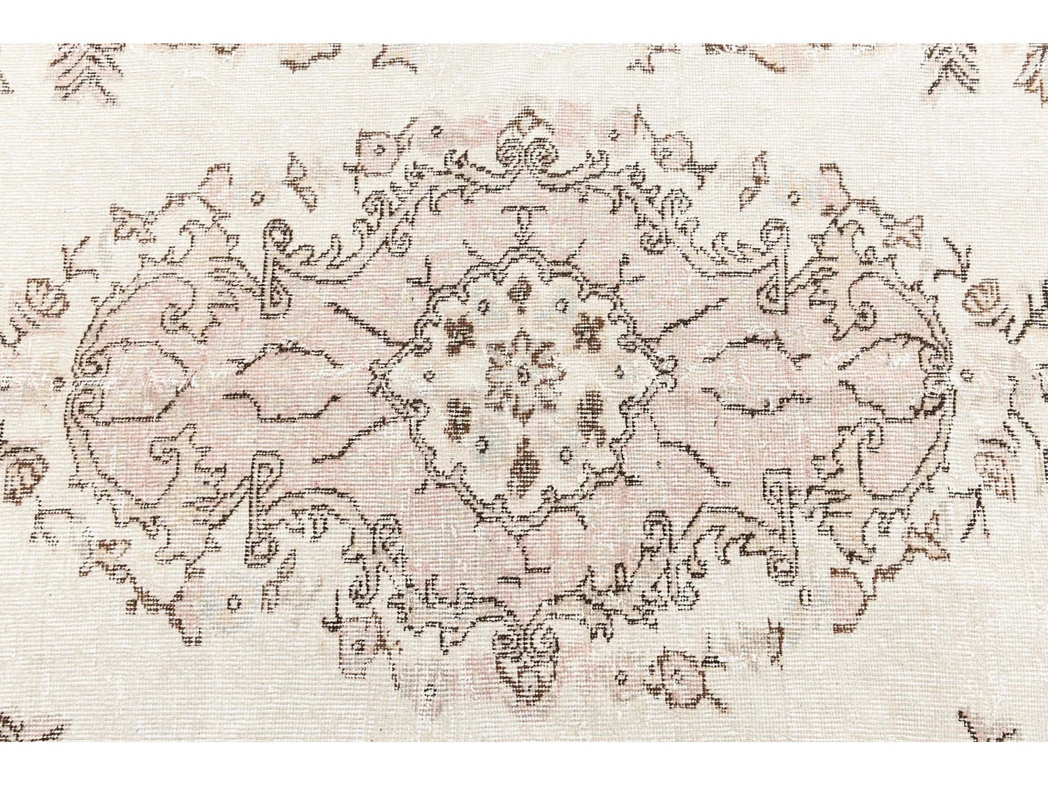 Tappeto in lana 168x269 beige Ultra Vintage