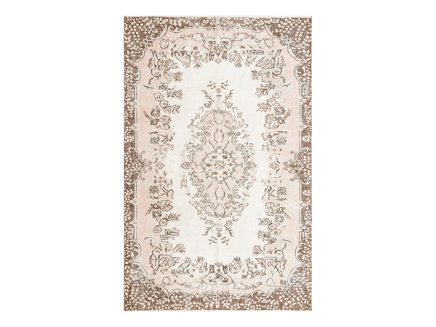 Wollteppich 168x269 Beige Ultra Vintage