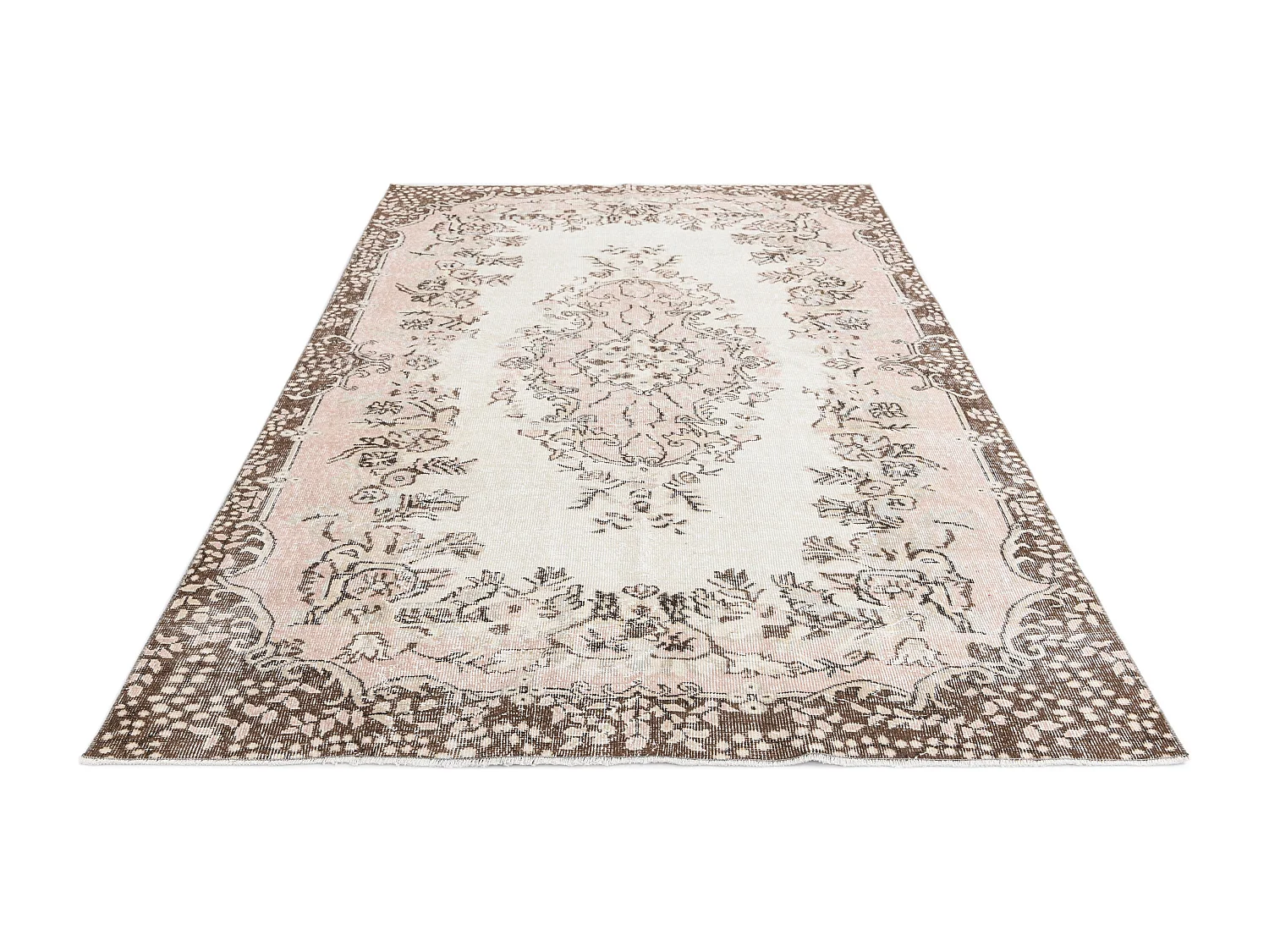 Tapis de laine 168x269 beige Ultra Vintage
