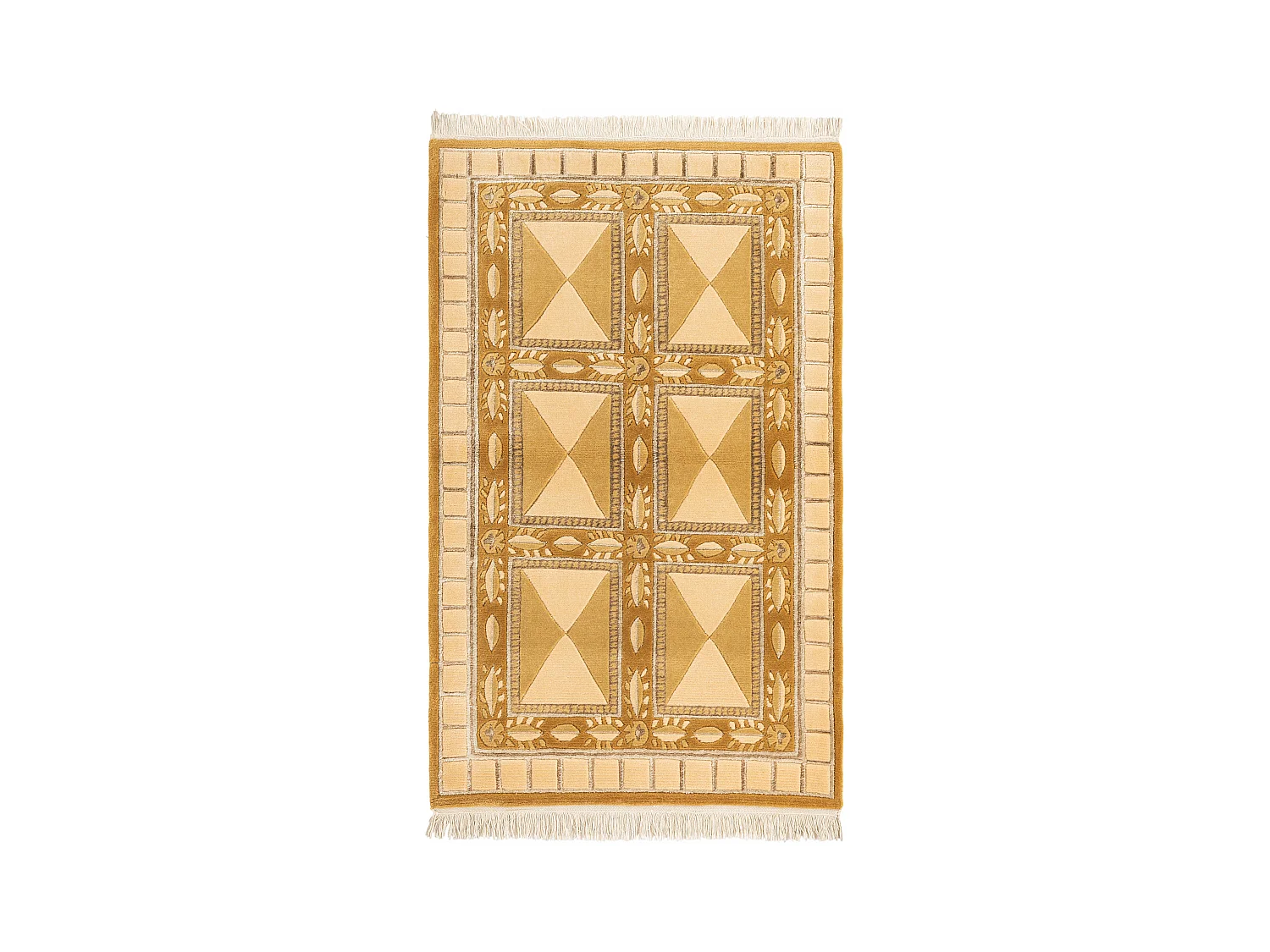 Tapis de laine 91x150 brun Darya