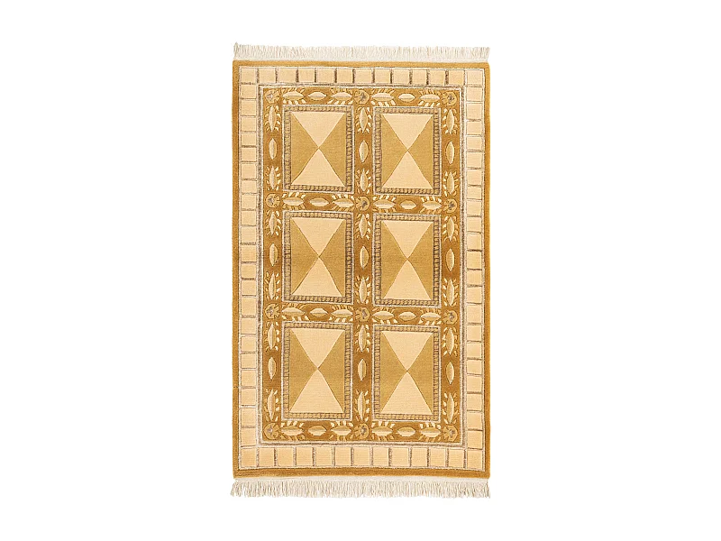 Tapis de laine 91x150 brun Darya