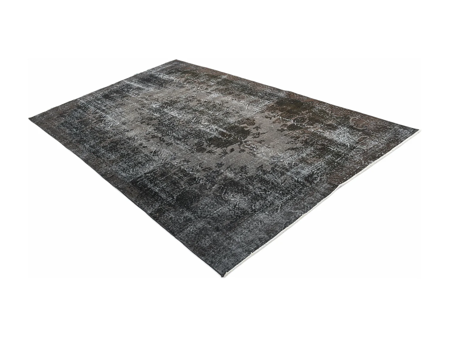 Tapis de laine 165x277 noir Ultra Vintage