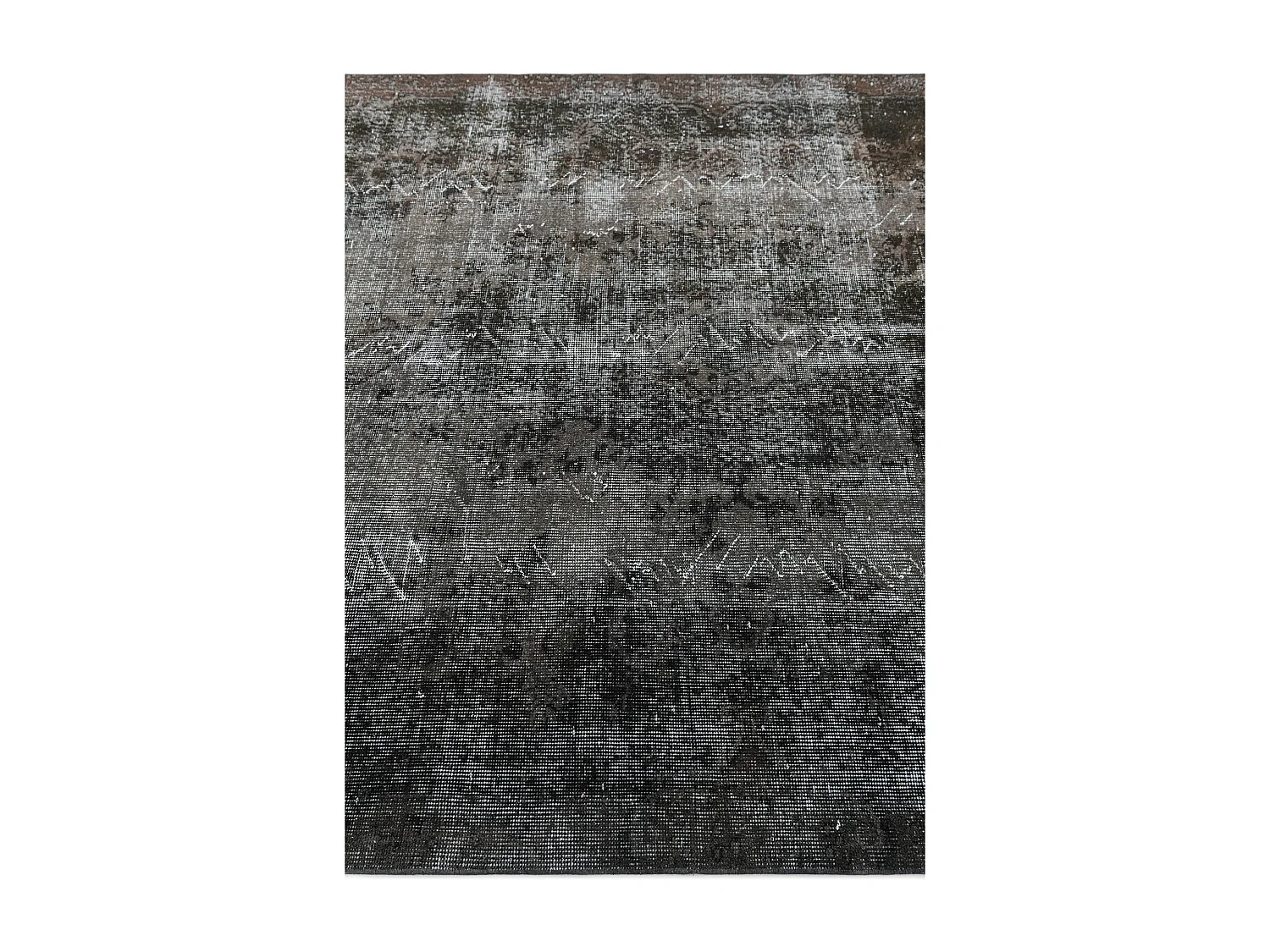 Tapis de laine 165x277 noir Ultra Vintage