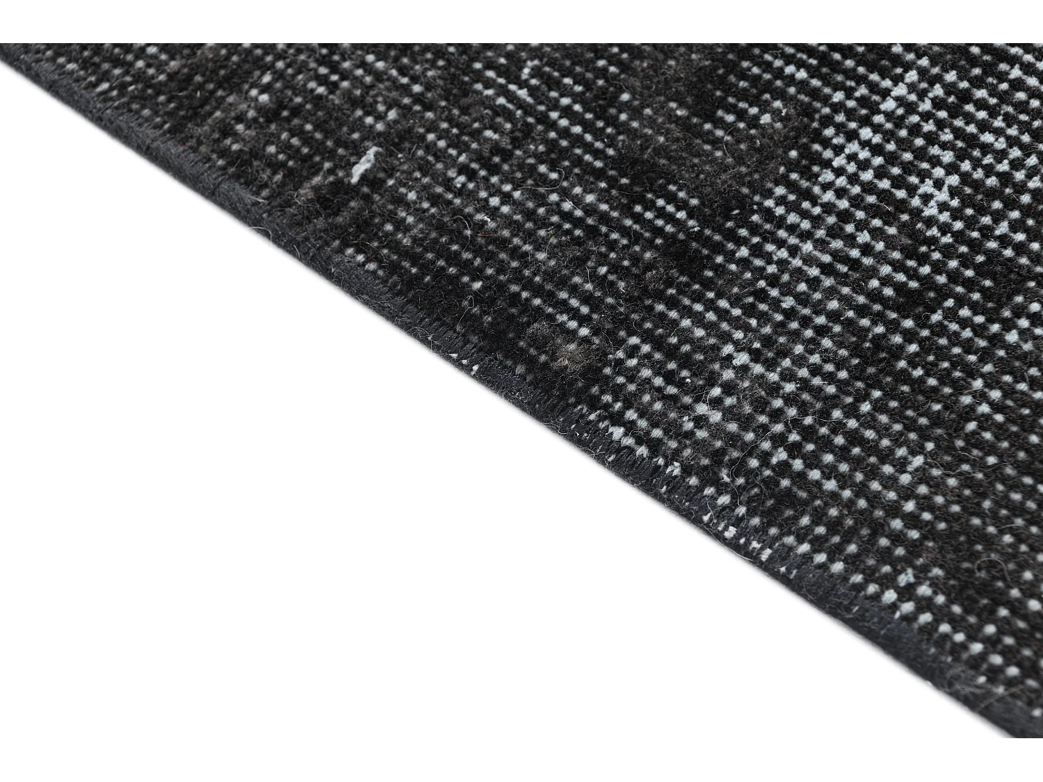 Tapis de laine 165x277 noir Ultra Vintage