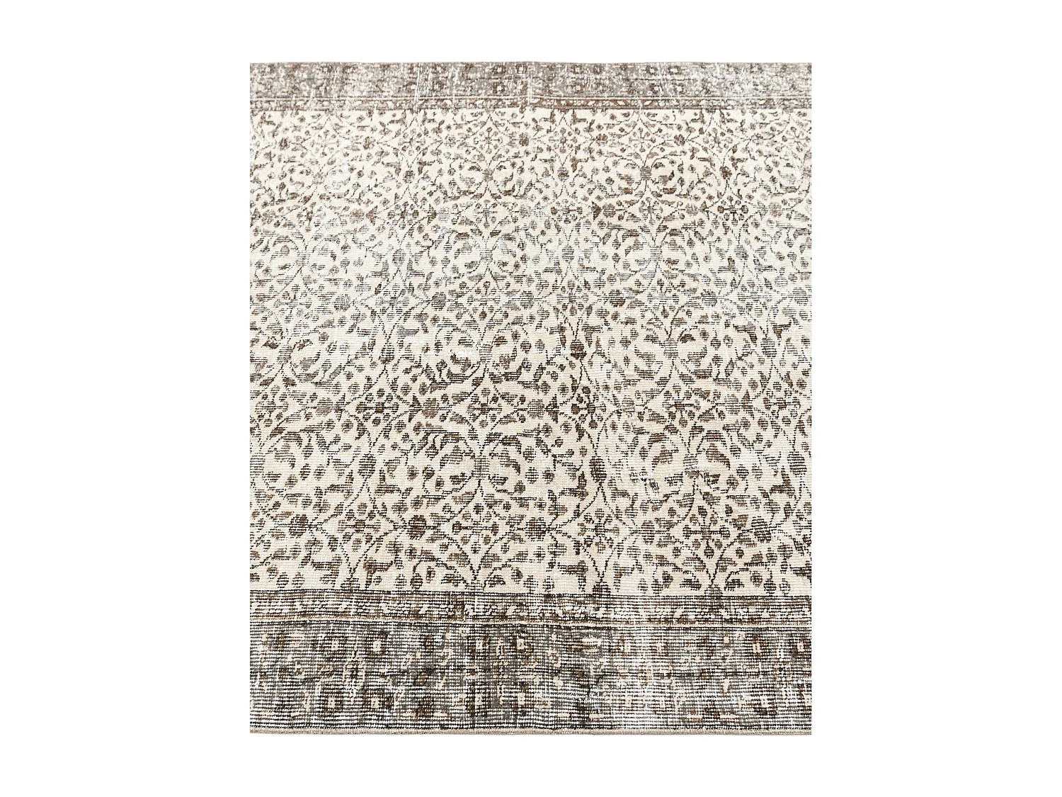 Tappeto in lana 150x259 beige Ultra Vintage