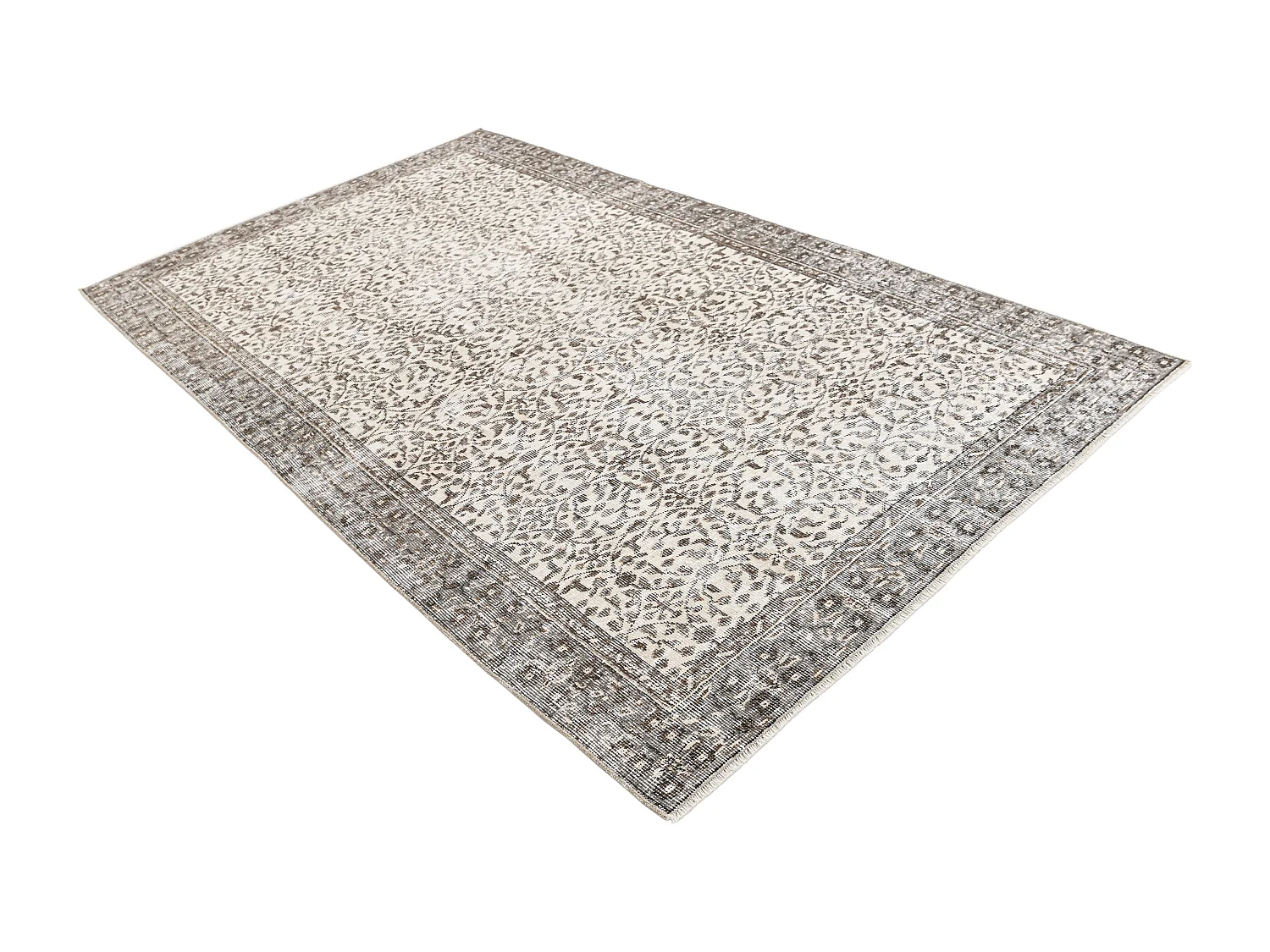 Tapis de laine 150x259 beige Ultra Vintage