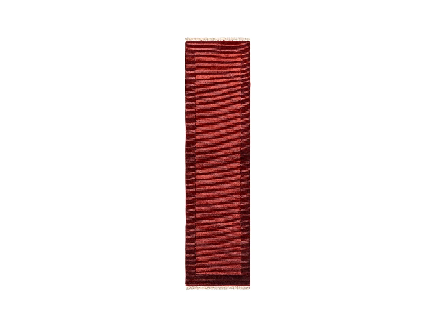 Tappeto per corridoio in lana 79x300 rosso Darya