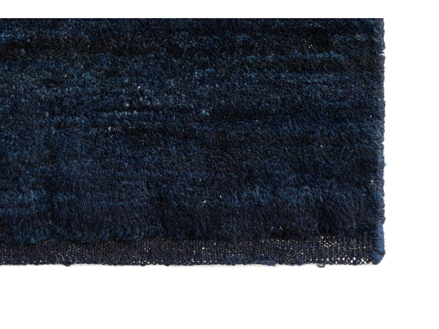 Tapis de laine 45x50 Bleu Gabbeh