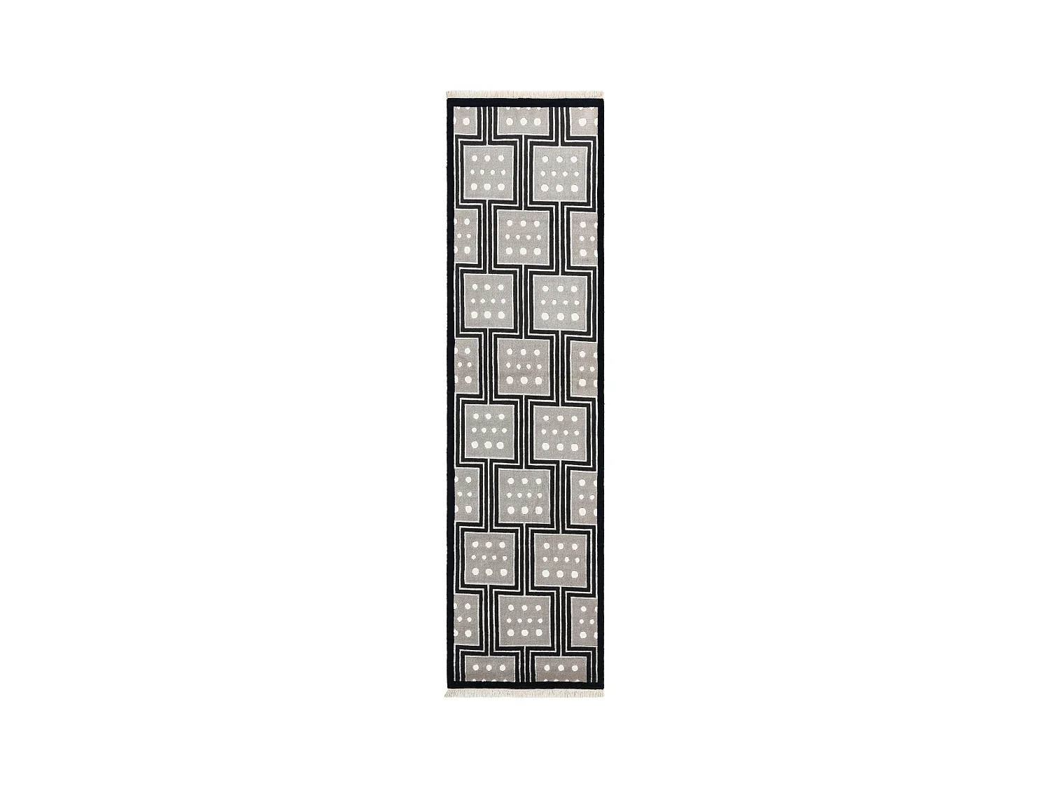 Loper-Woltapijt 297x79 Zwart Darya