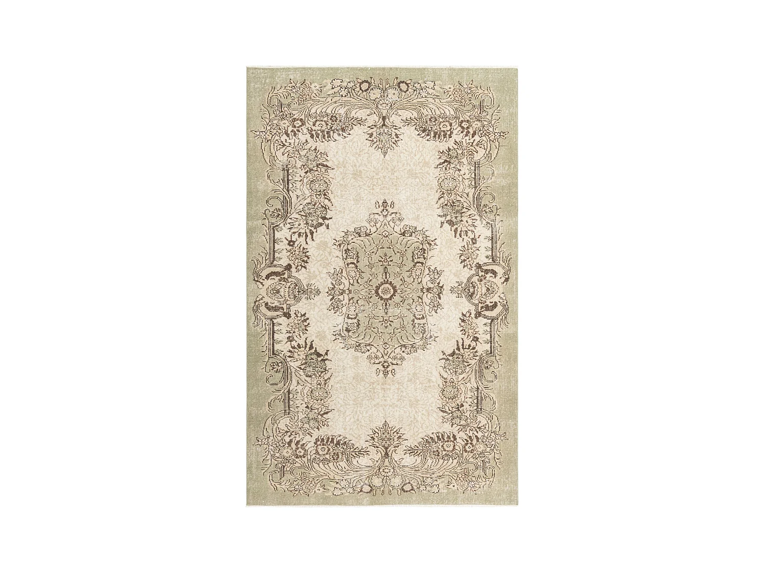 Tapis de laine 173x277 brun Ultra Vintage