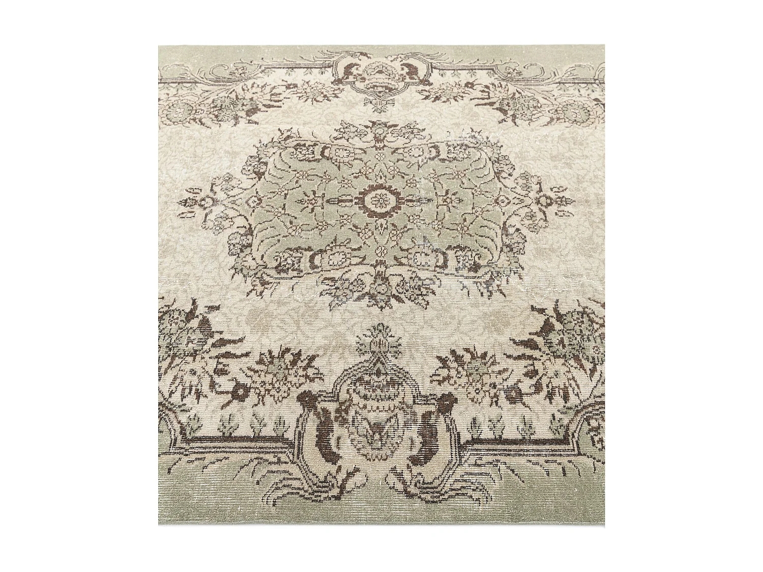 Tapis de laine 173x277 brun Ultra Vintage