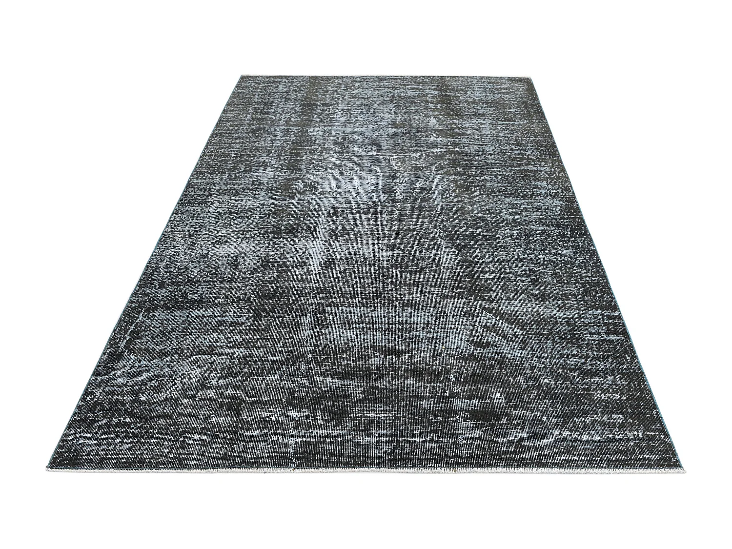 Tappeto in lana 152x254 nero Ultra Vintage